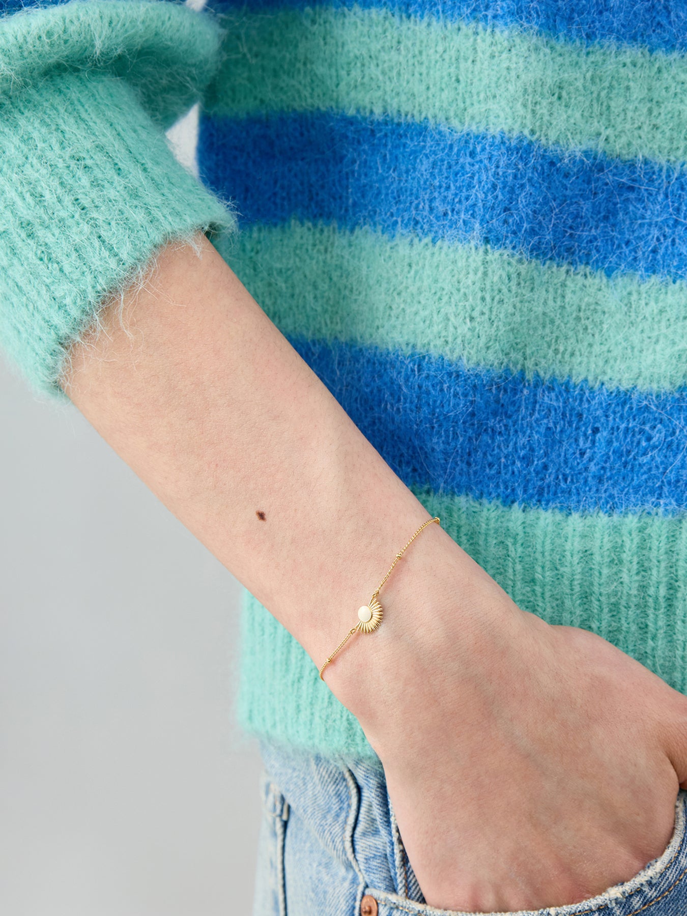 Soleil Daisy Bracelet Gold