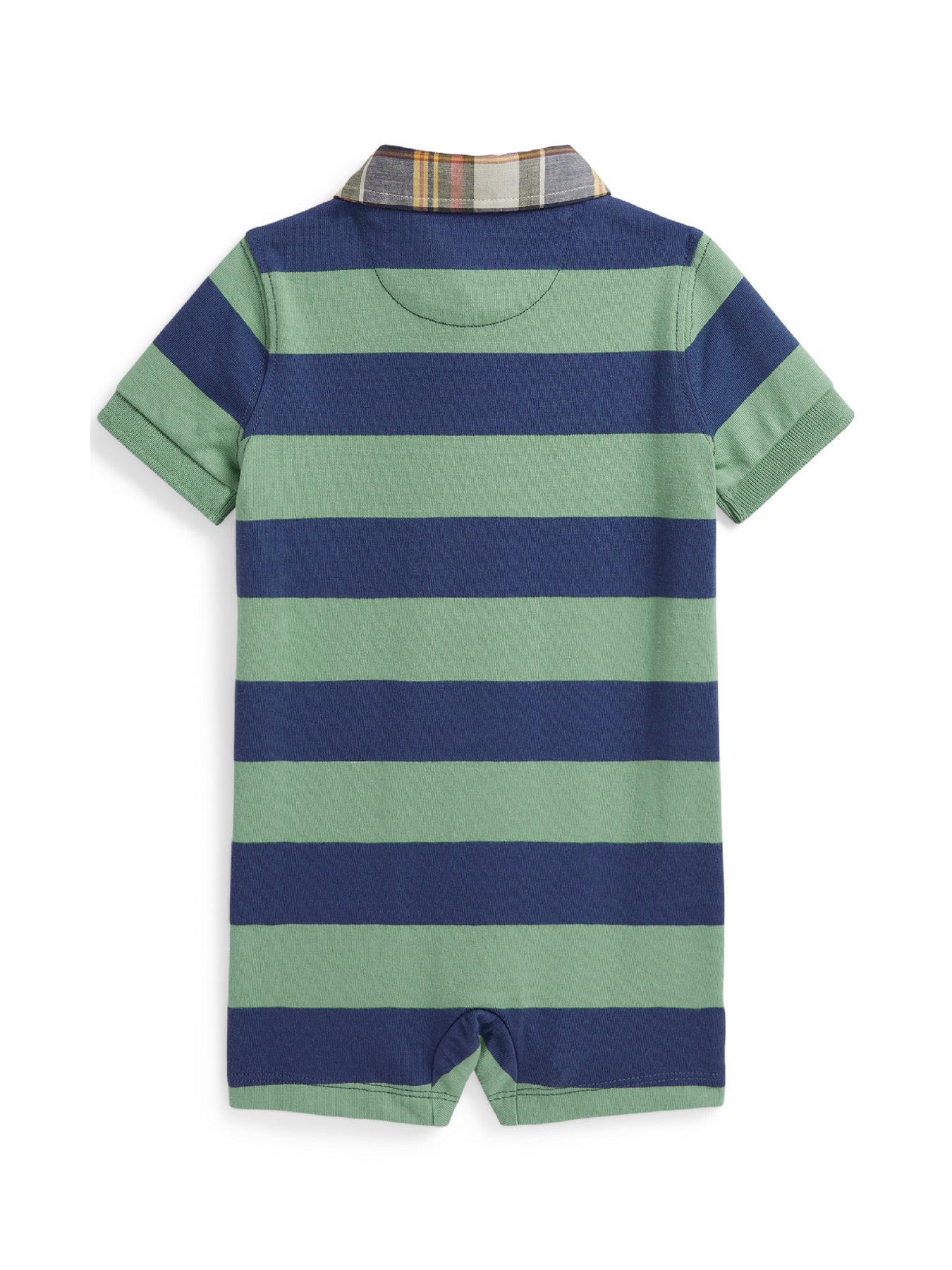 Baby Knit Polo Shortall Multi