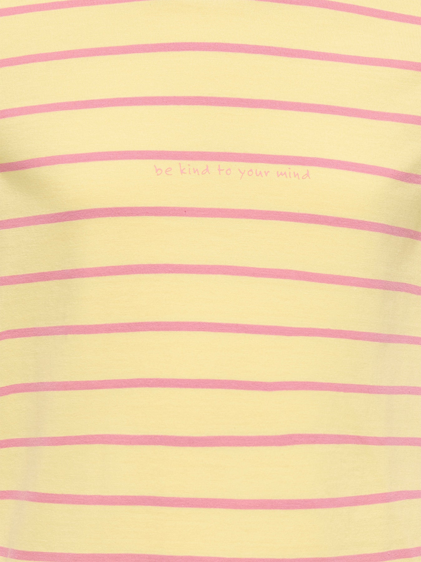 Kids' Stripe T-Shirt Yellow