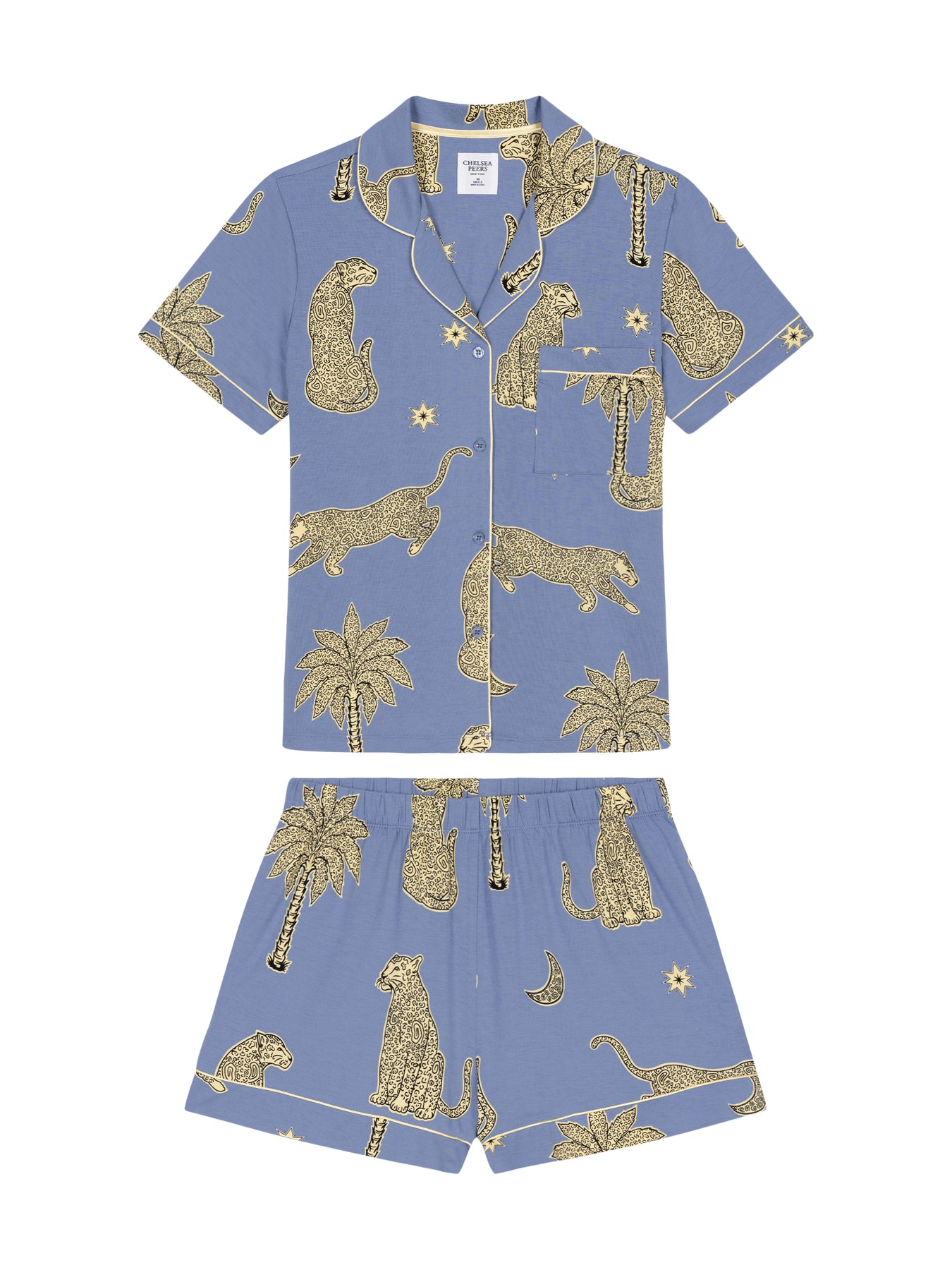 Leopard Short Pyjama Set