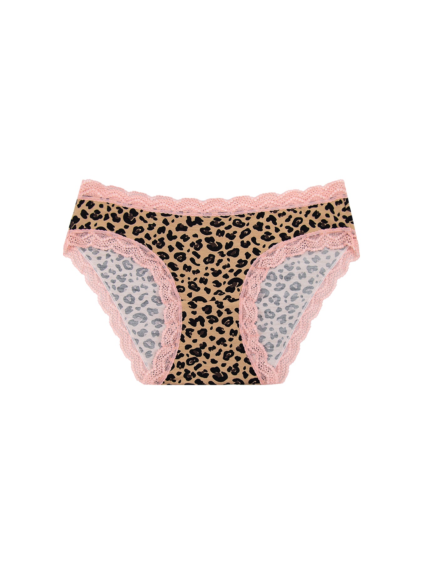 Original Knicker Peach Latte Leopard