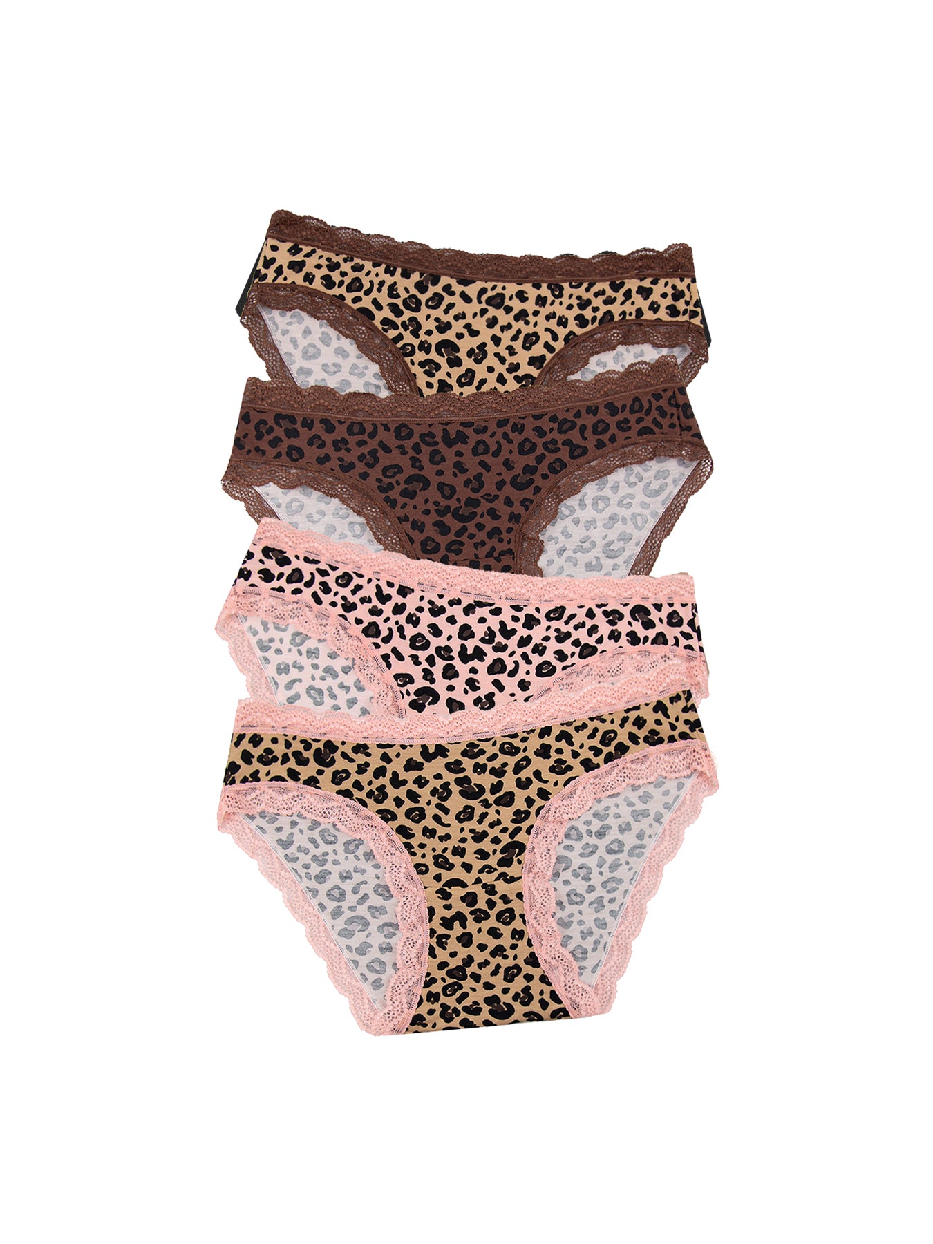 Original Knicker 4 Pack Leopard