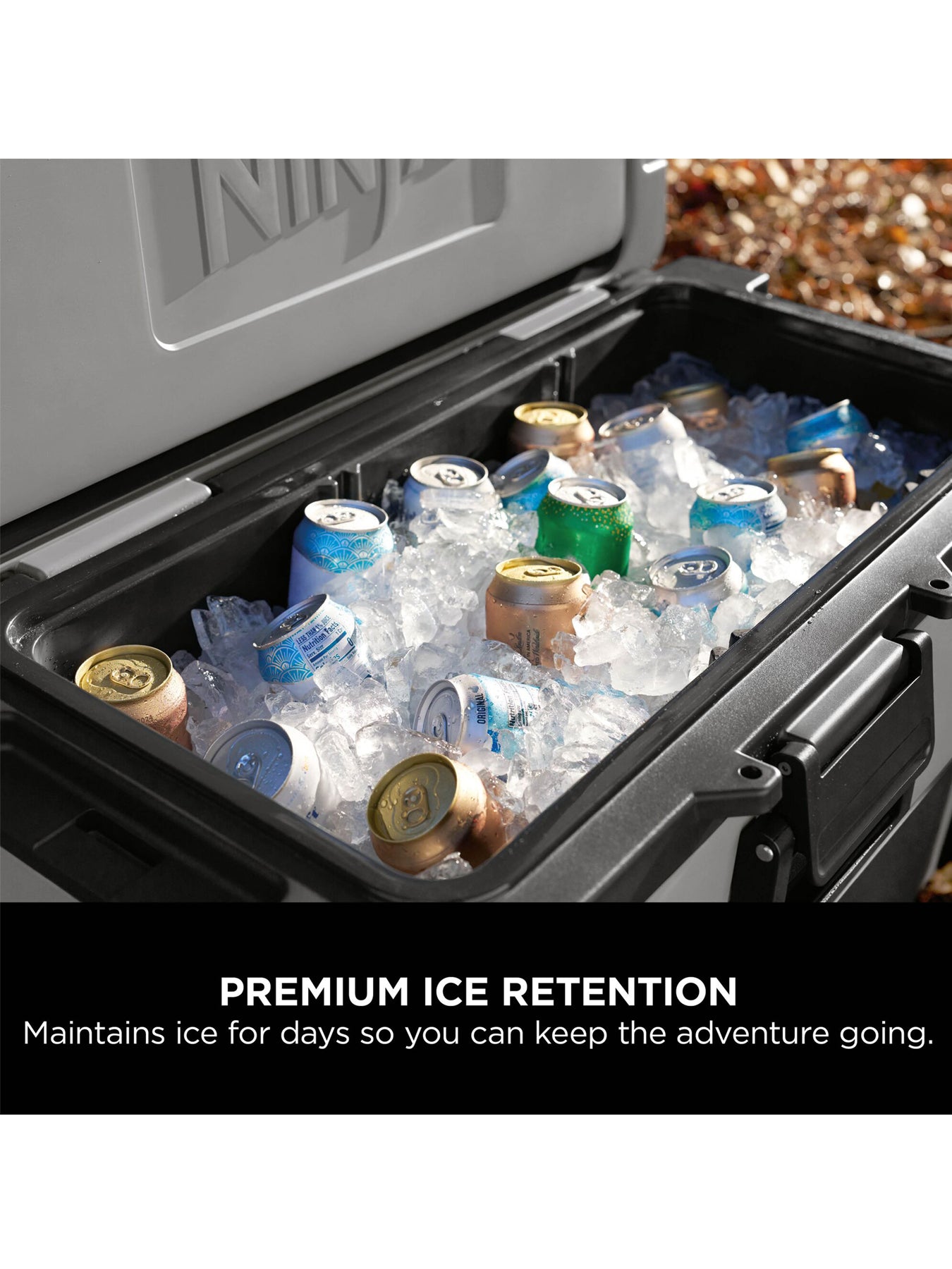 FrostVault Wheeled Cooler 65QT Grey