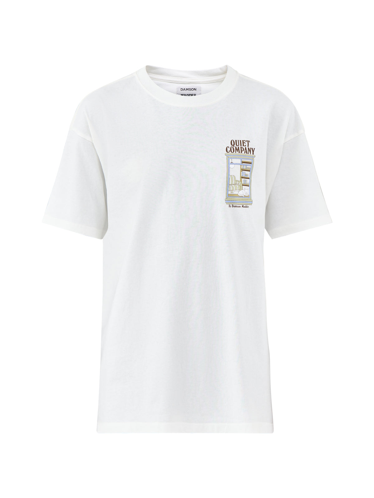 Quiet Company Graphic T-Shirt White