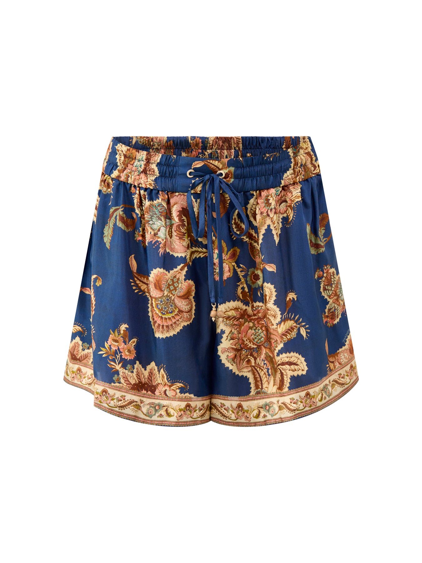 Aster Relaxed Silk Shorts Multi