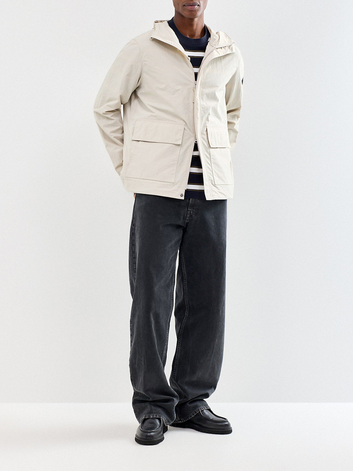 Barnwell Showerproof Jacket Cream