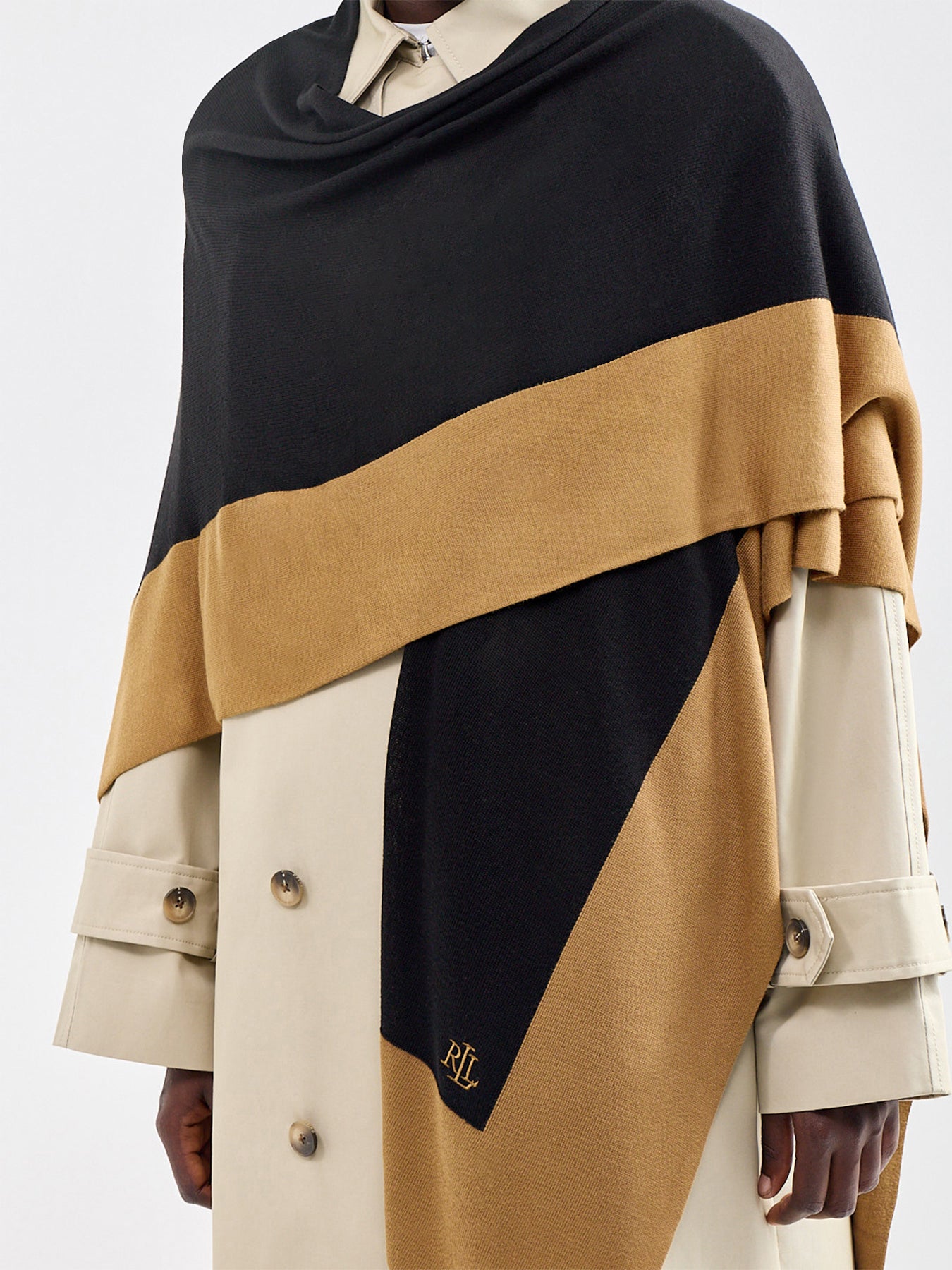 Printed Wrap Black