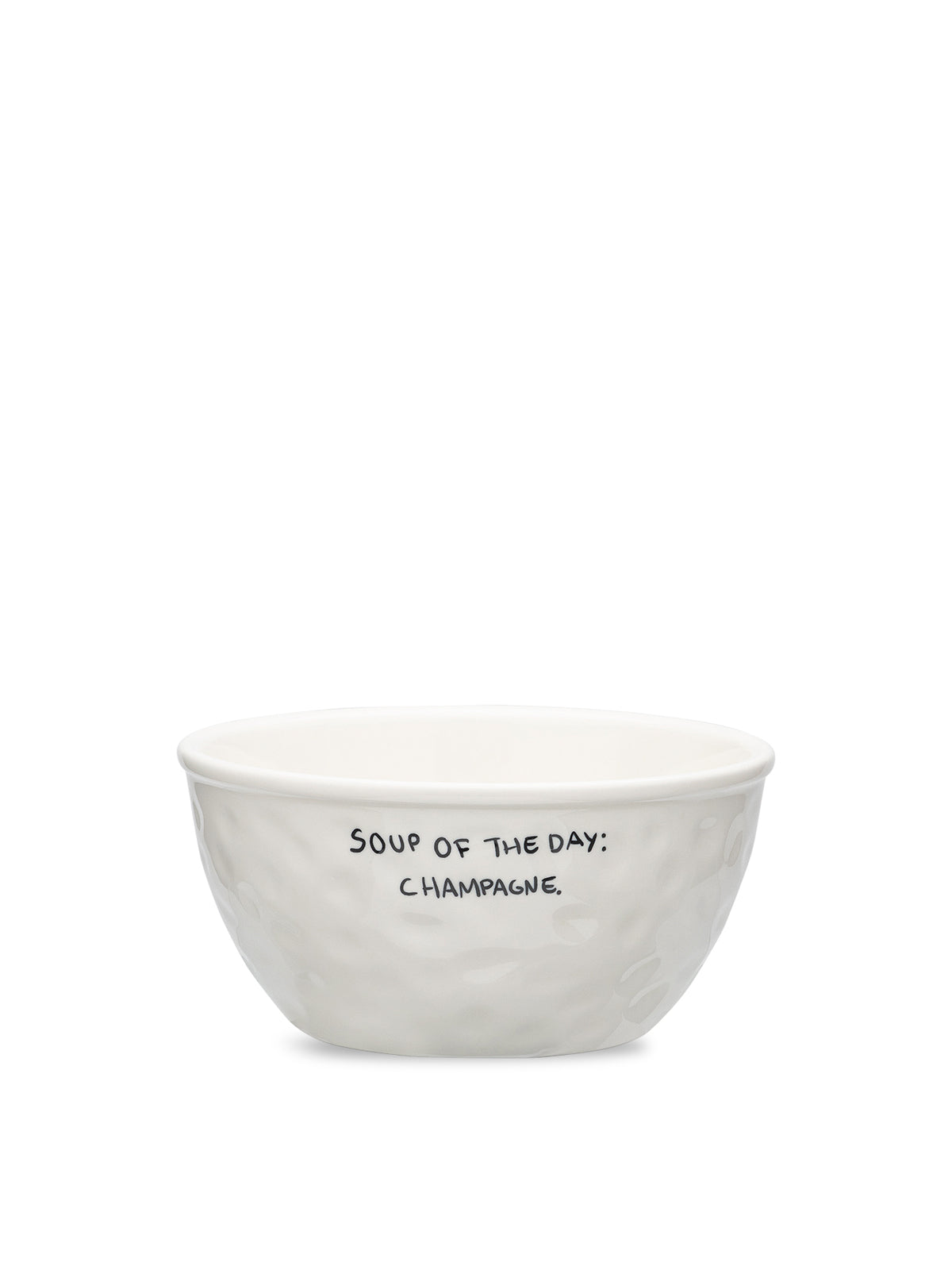 Soup Of The Day Bowl - White