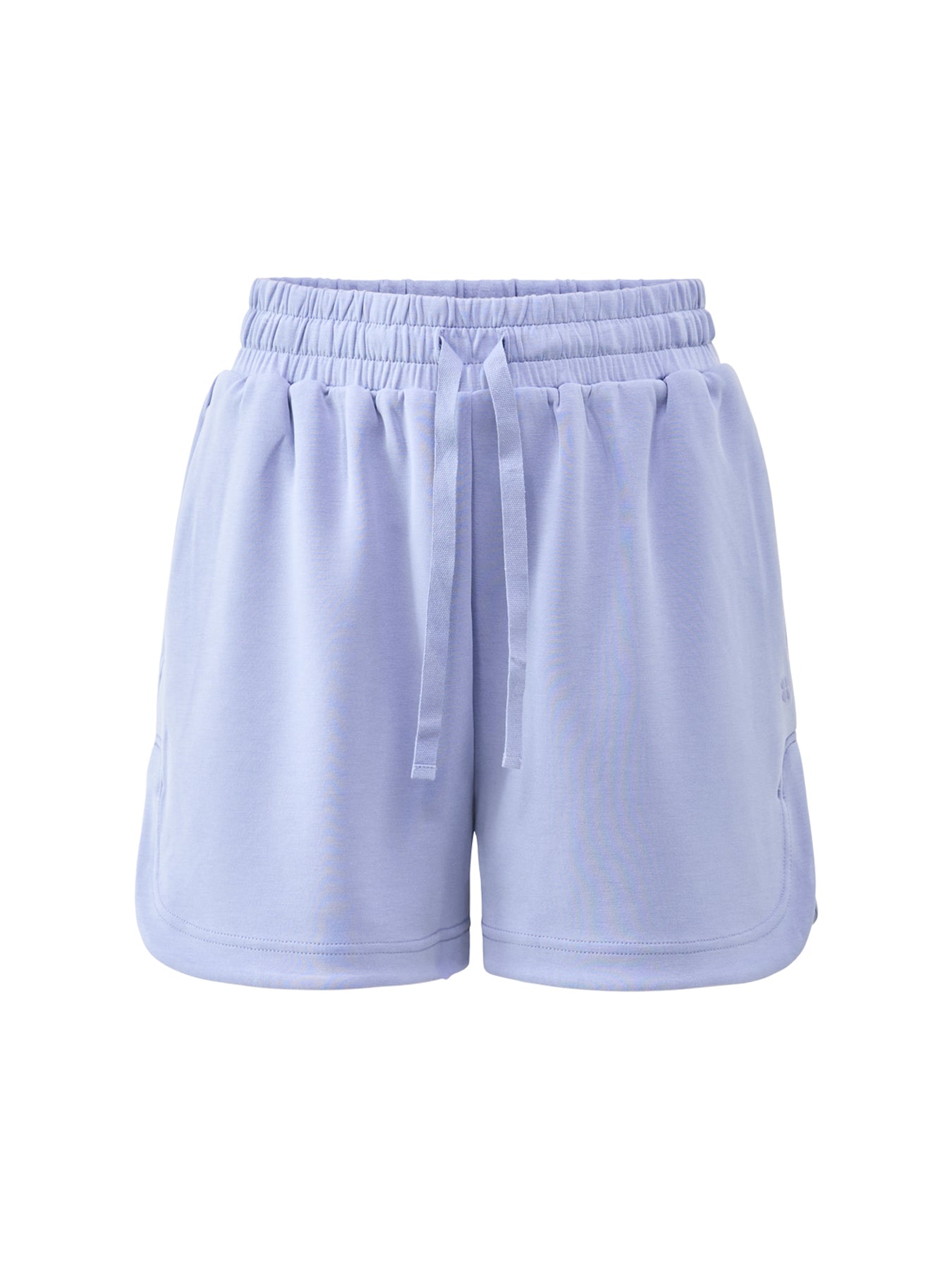 Sand Wash CloudWeight High Waisted Shorts Blue