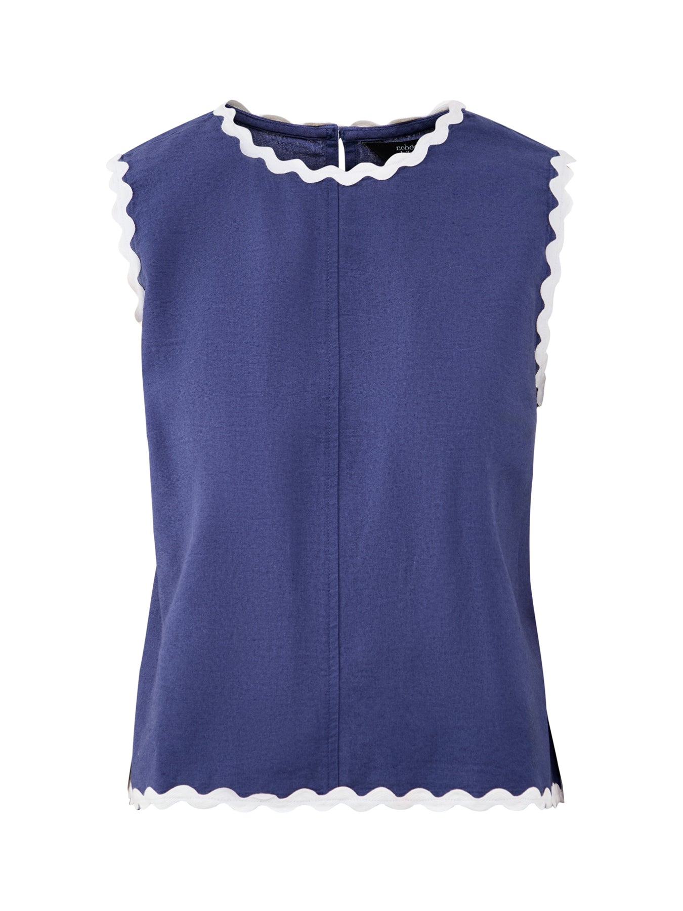Rick Rack Stirling Top Blue
