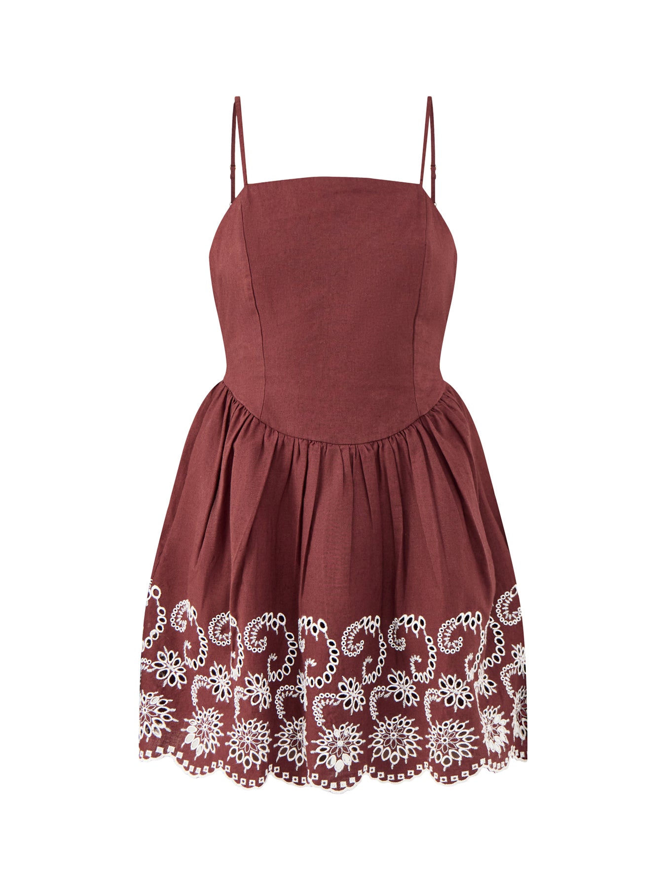 Greta Playsuit Brown