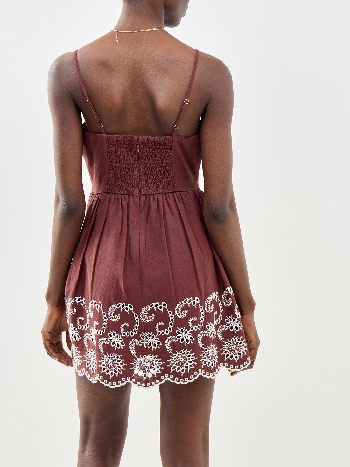 Greta Playsuit Brown