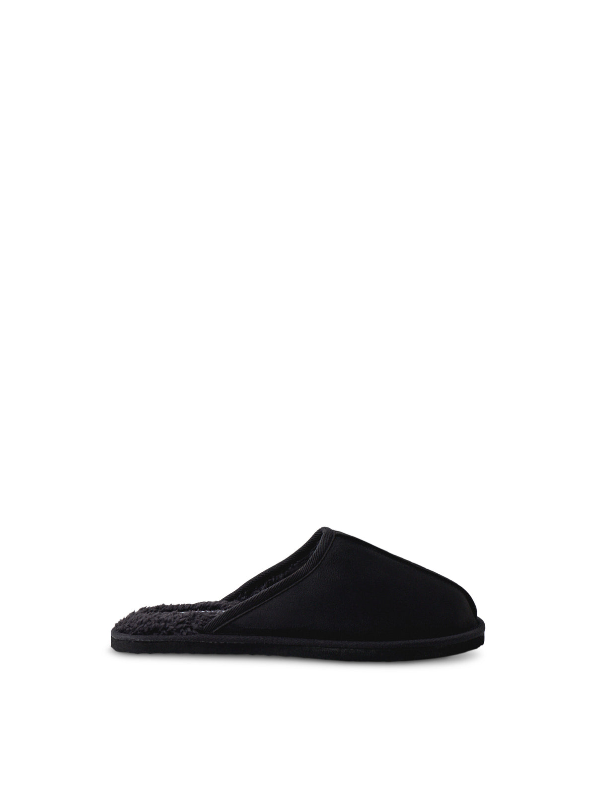 Dudely Microfibre Slippers - Anthracite