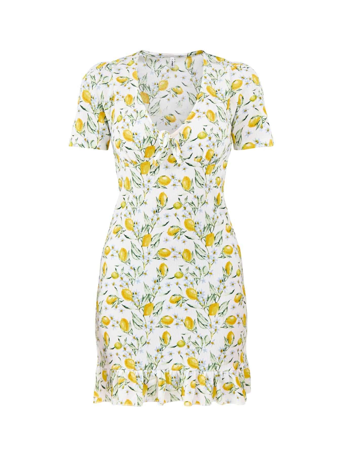 Molly V-Neck Mini Dress Printed Multi