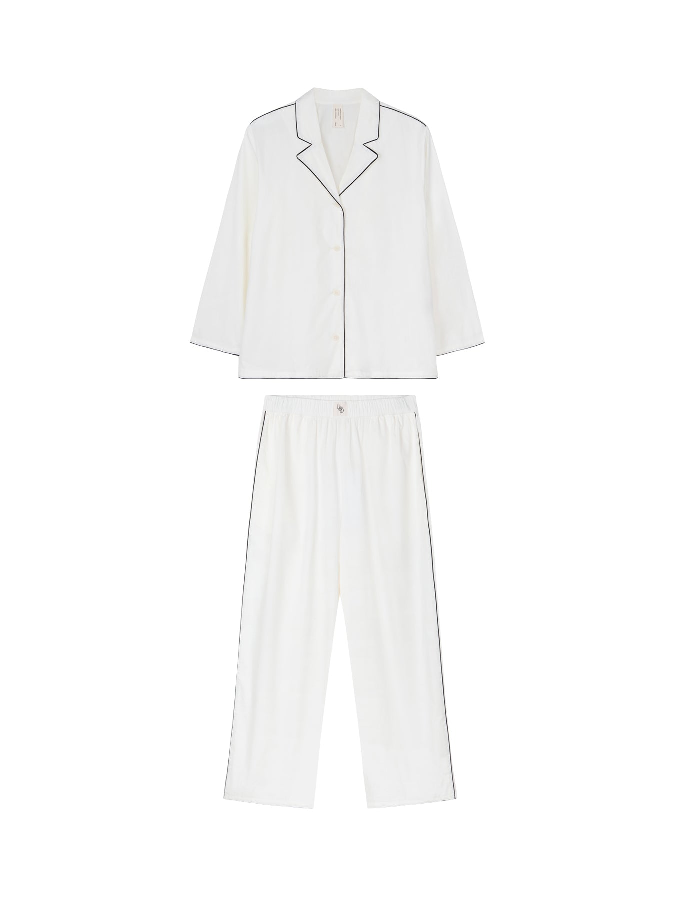 402 Long Pyjama Set Cream
