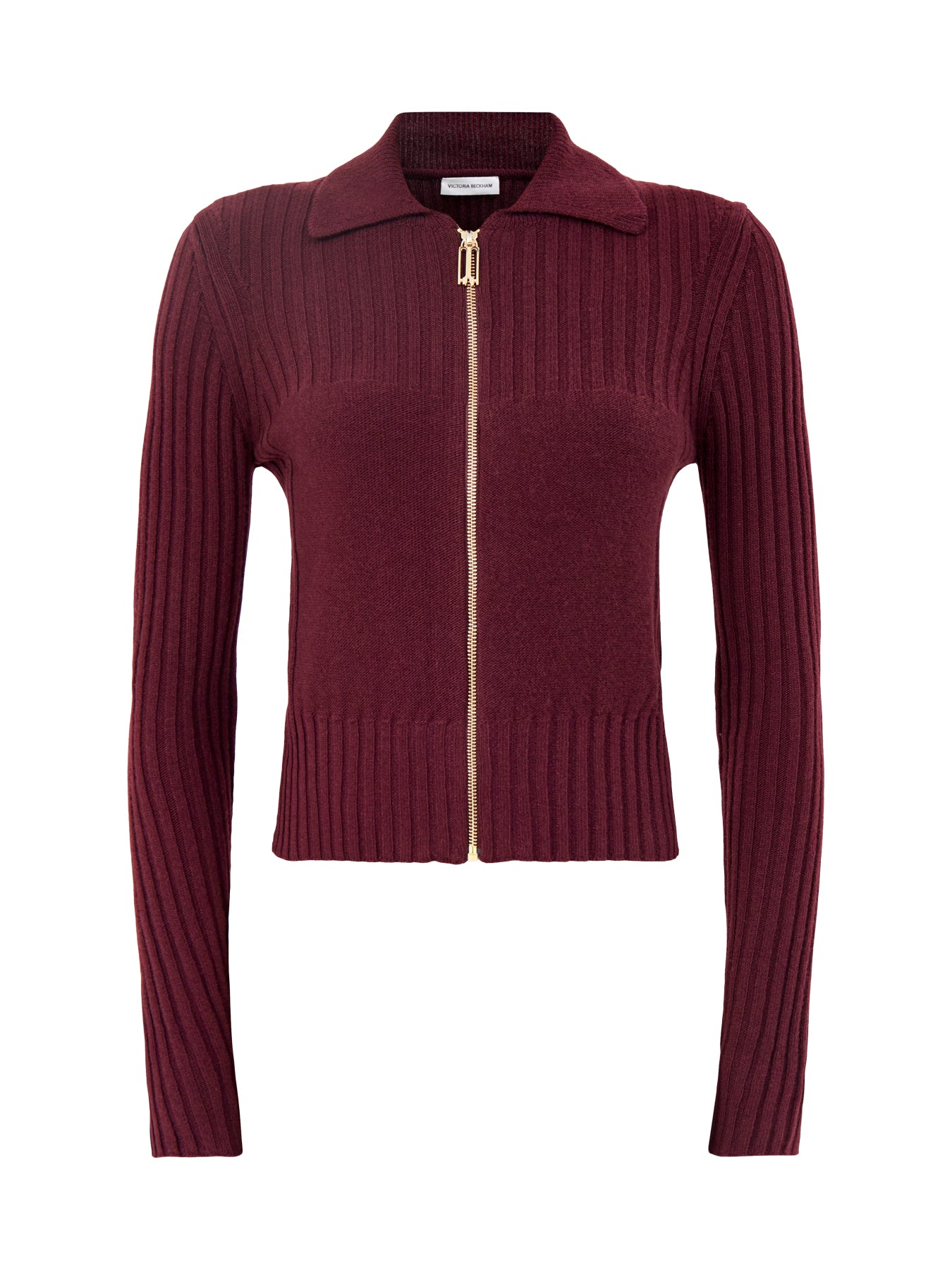 Full Zip Sweatshirt Burgundy