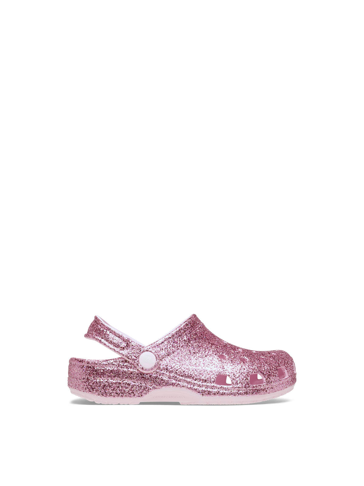 Kids' Chunky Glitter Clogs Pink