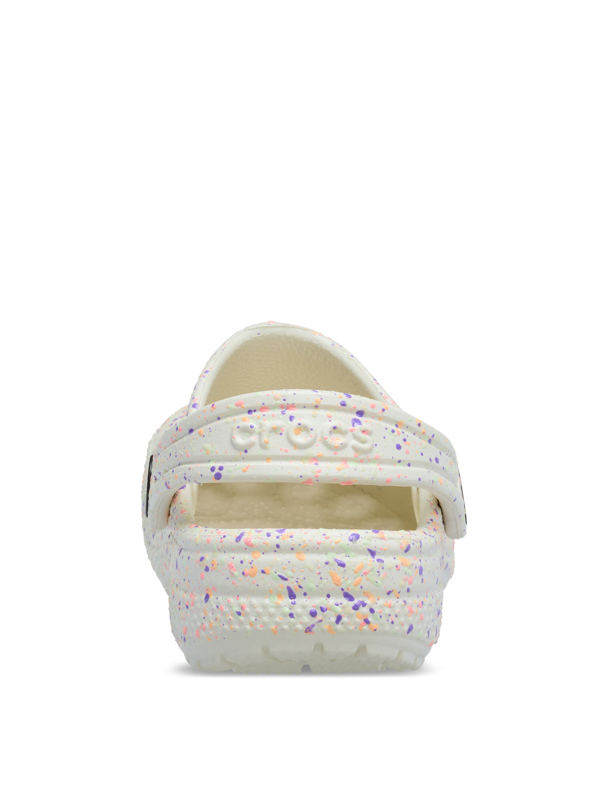 Kids' Glow Paint Splatter Clogs White