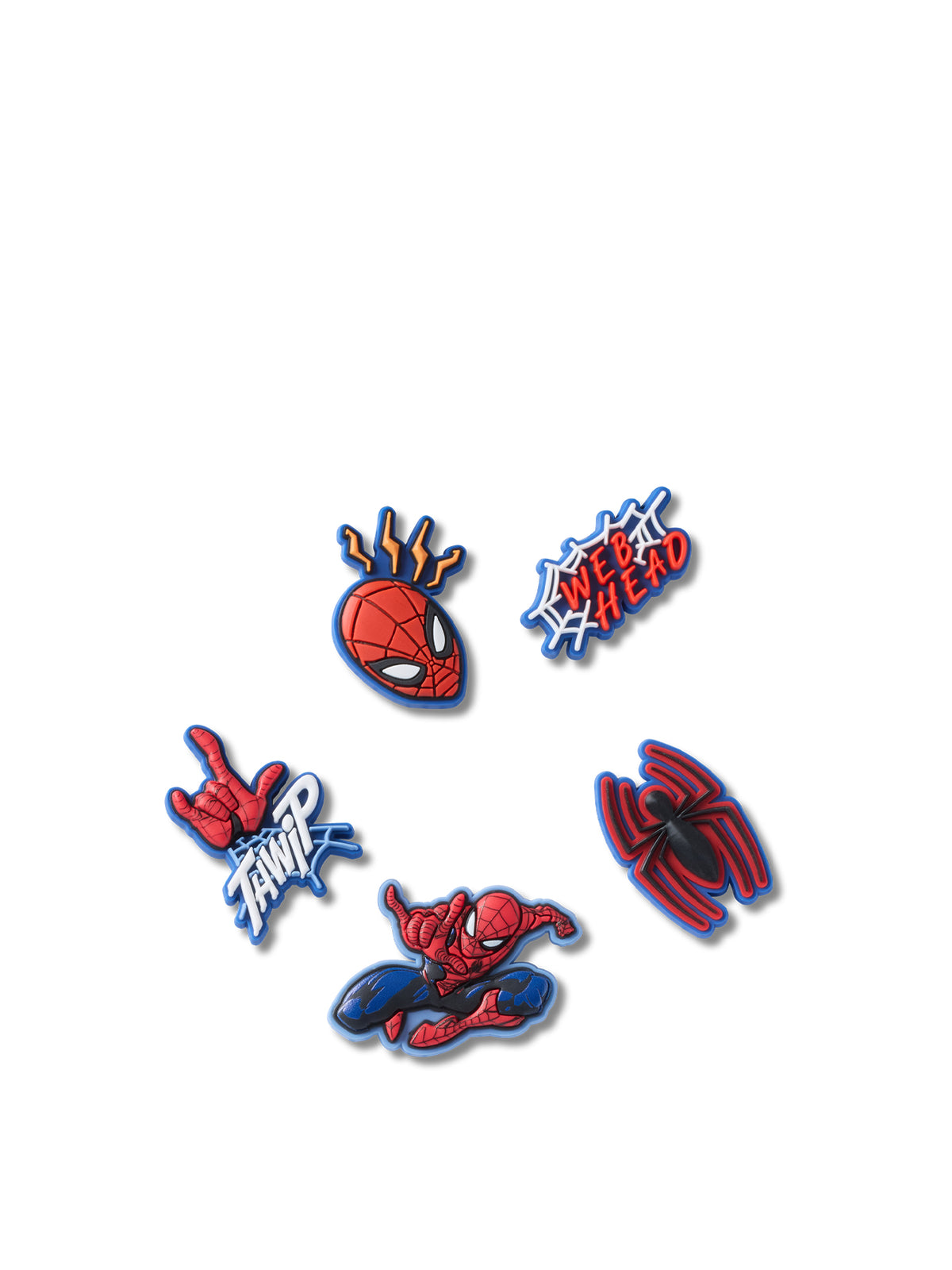 Kids' Spider-Man 5 Pack Shoe Charms