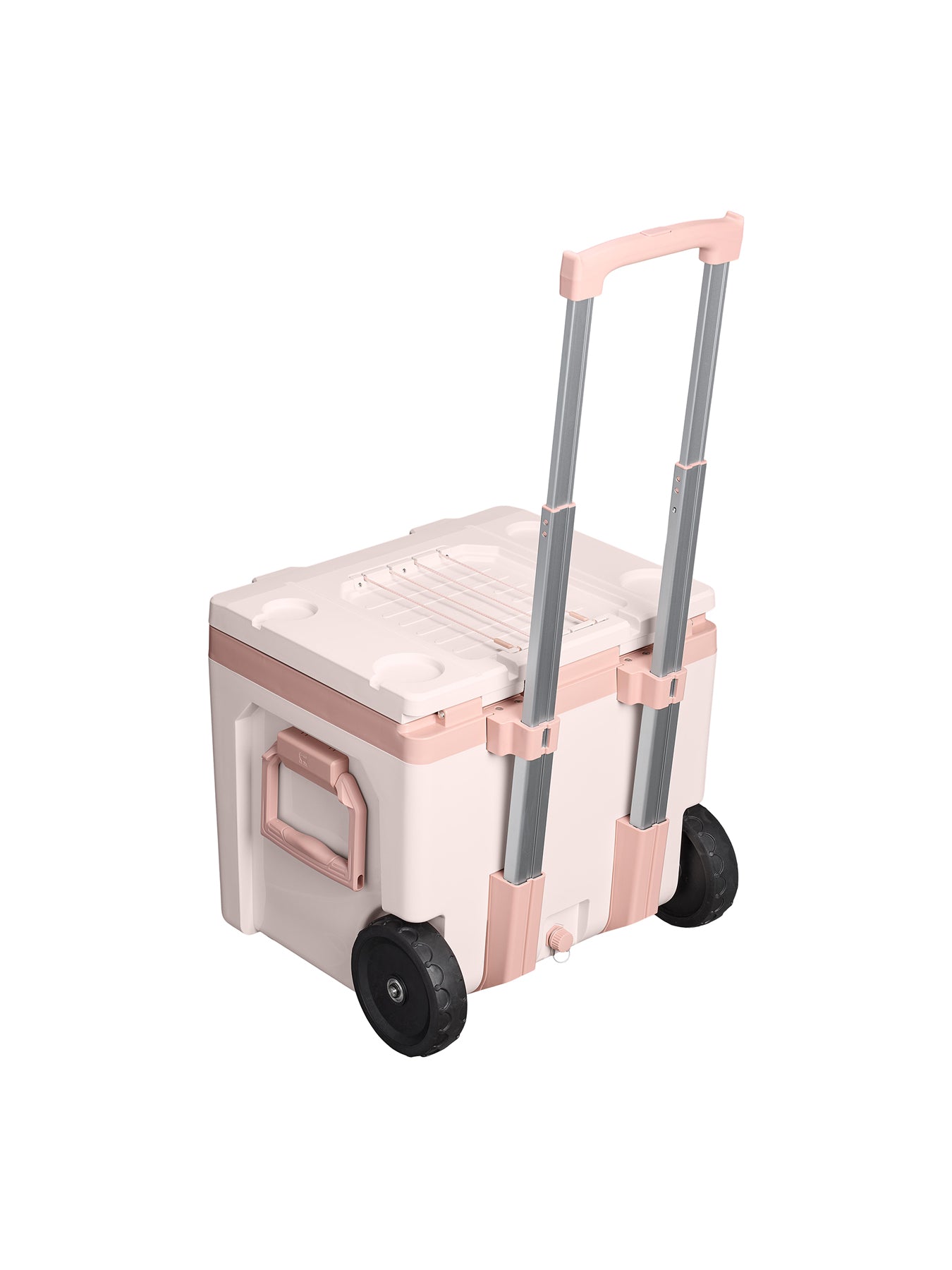 Cold For Days Wheeled Outdoor Cooler 47L Pink