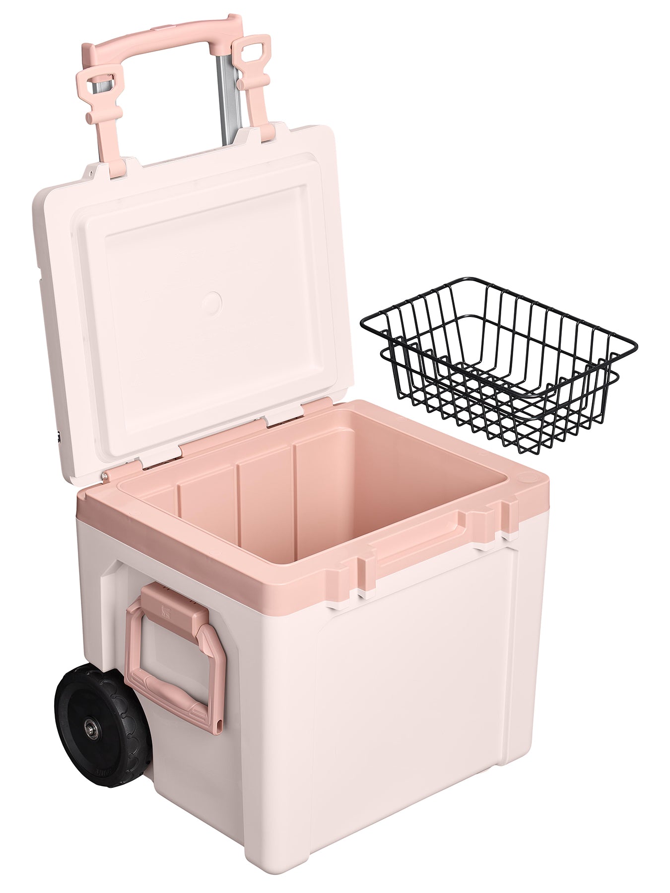 Cold For Days Wheeled Outdoor Cooler 47L Pink