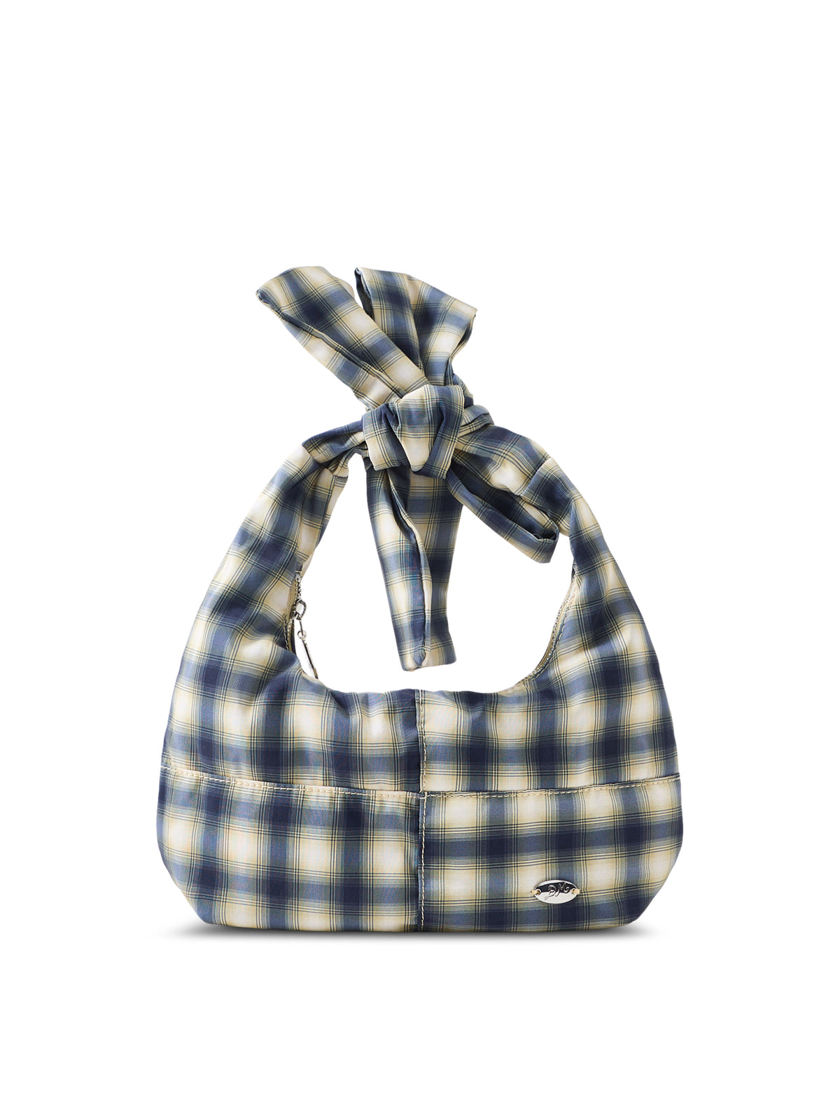 Roo Check Tie Bag Multi