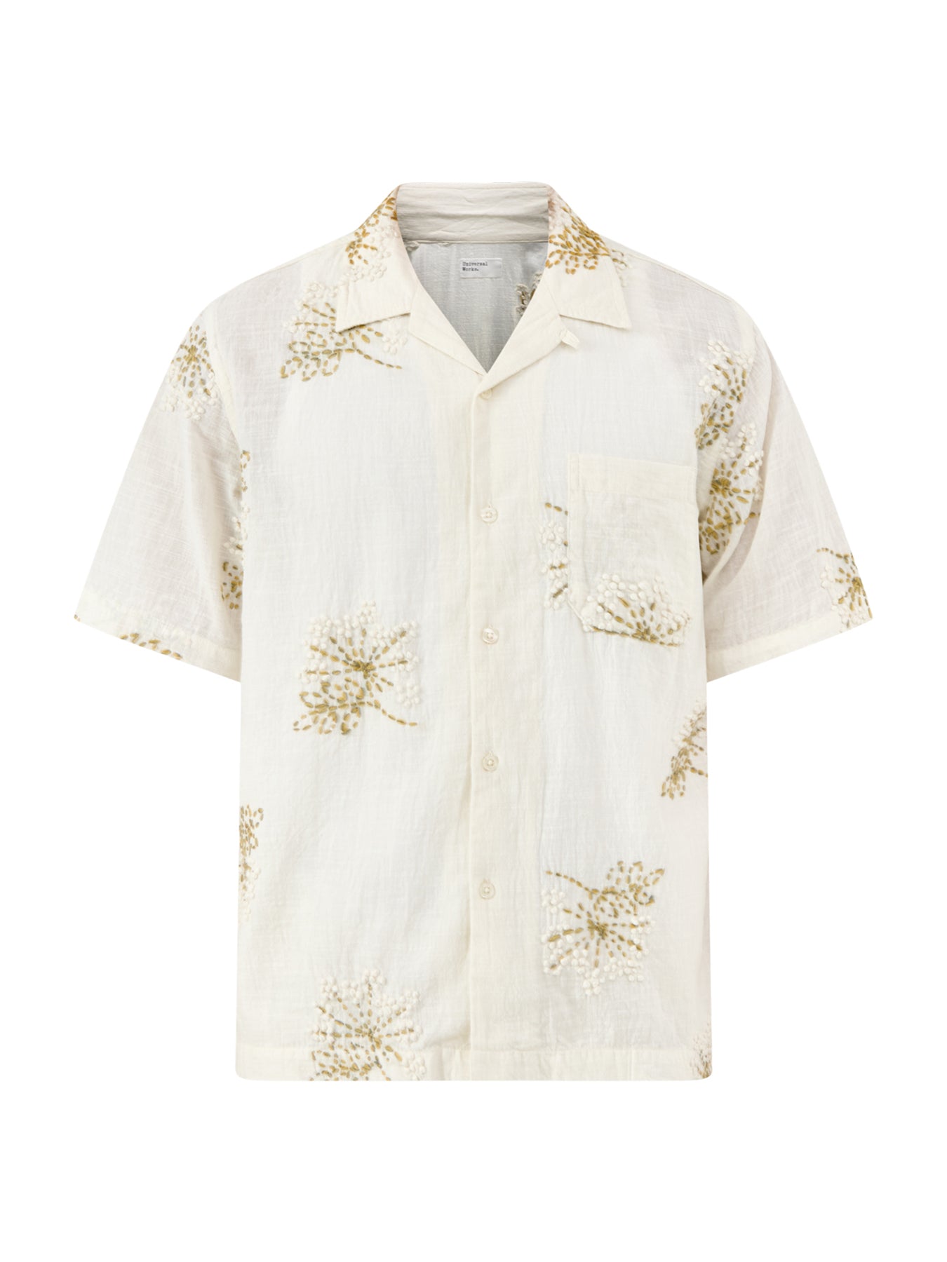 Road Short Sleeve Shirt Ecru