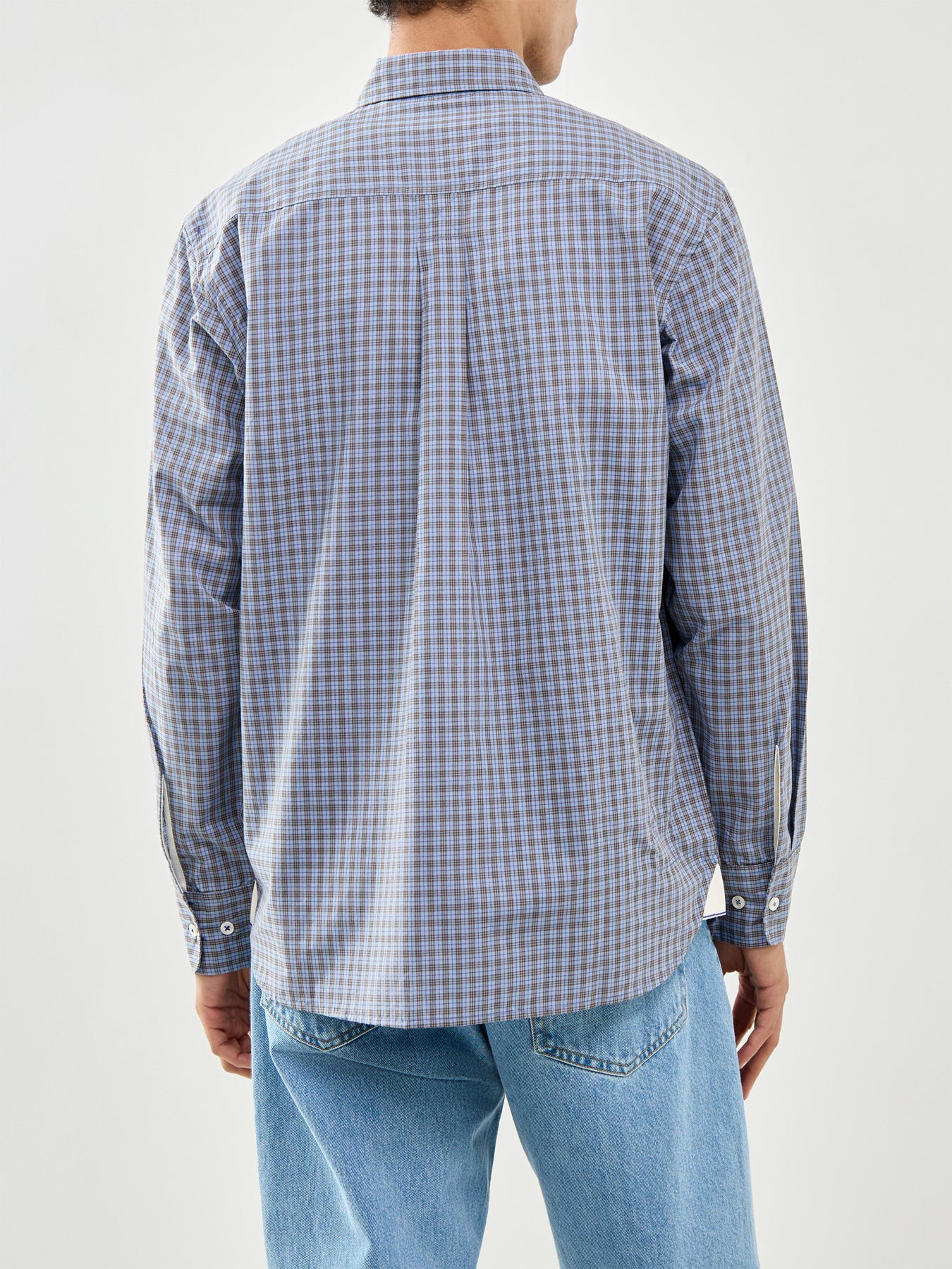 Lazy Day Shirt Blue Check