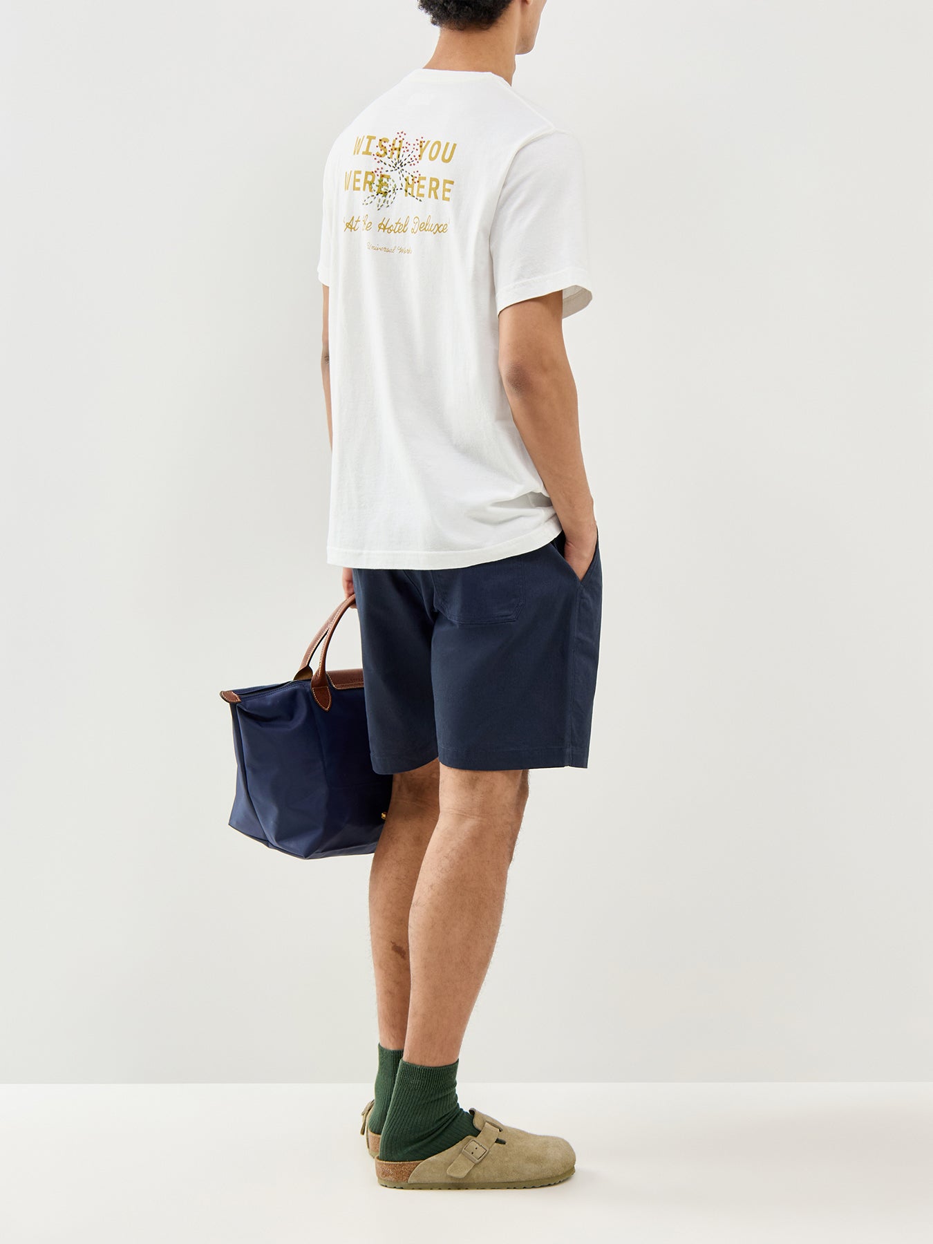 Wish You Were Here Graphic T-Shirt Ecru