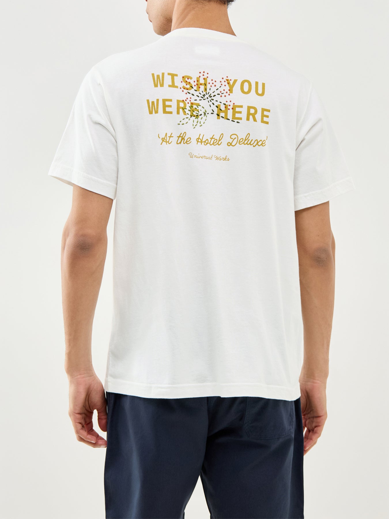 Wish You Were Here Graphic T-Shirt Ecru