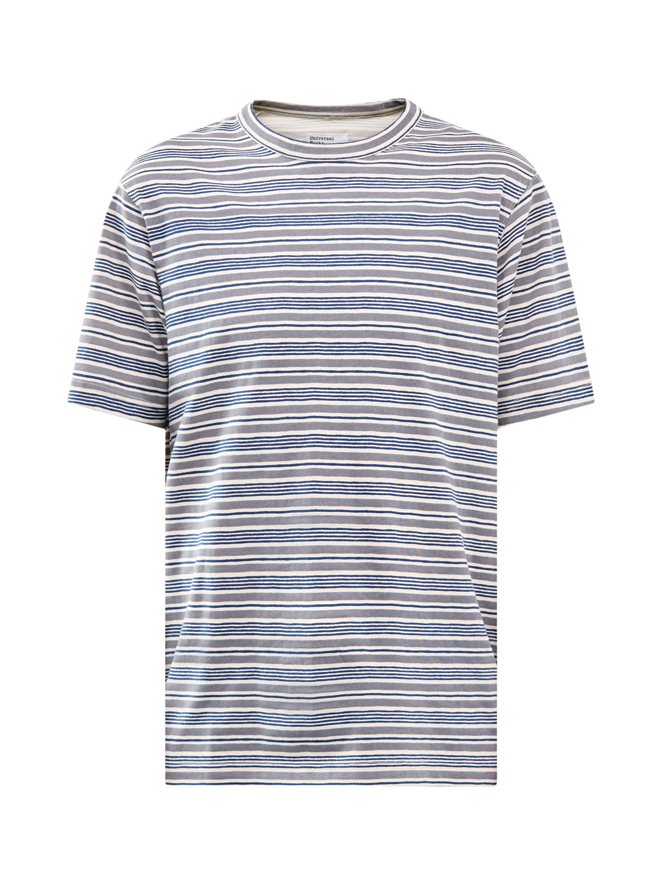 Core Stripe T-Shirt Grey