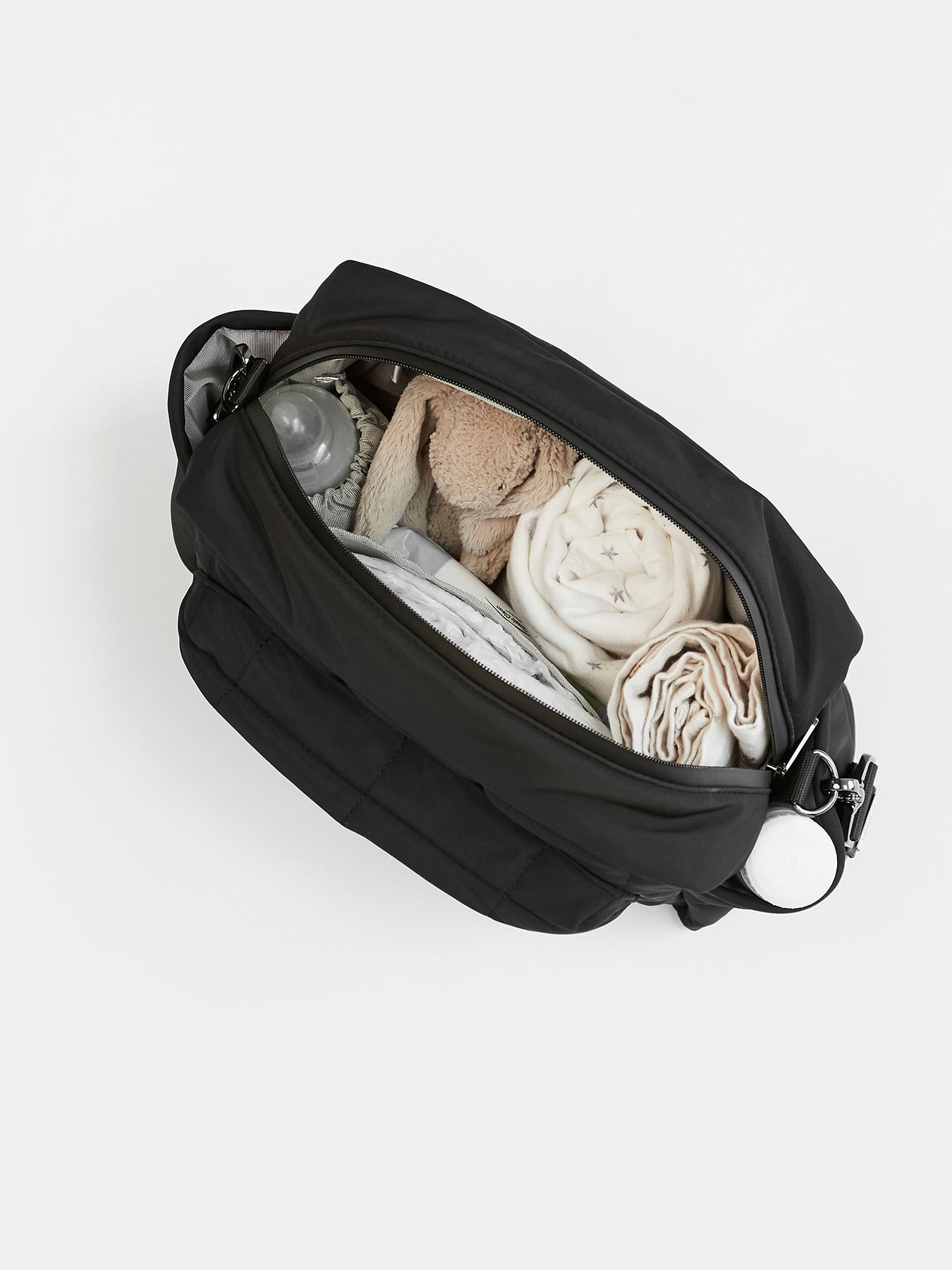 Freya Eco Oversized Stroller Organiser Black