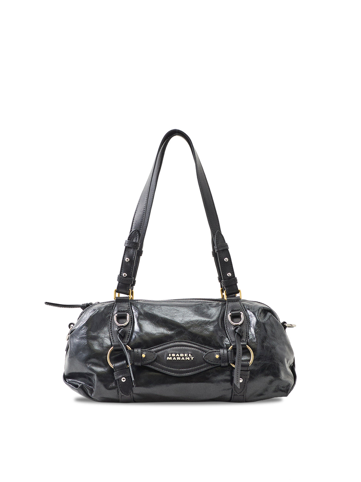 Tilpa Mini Leather Tote Bag Black