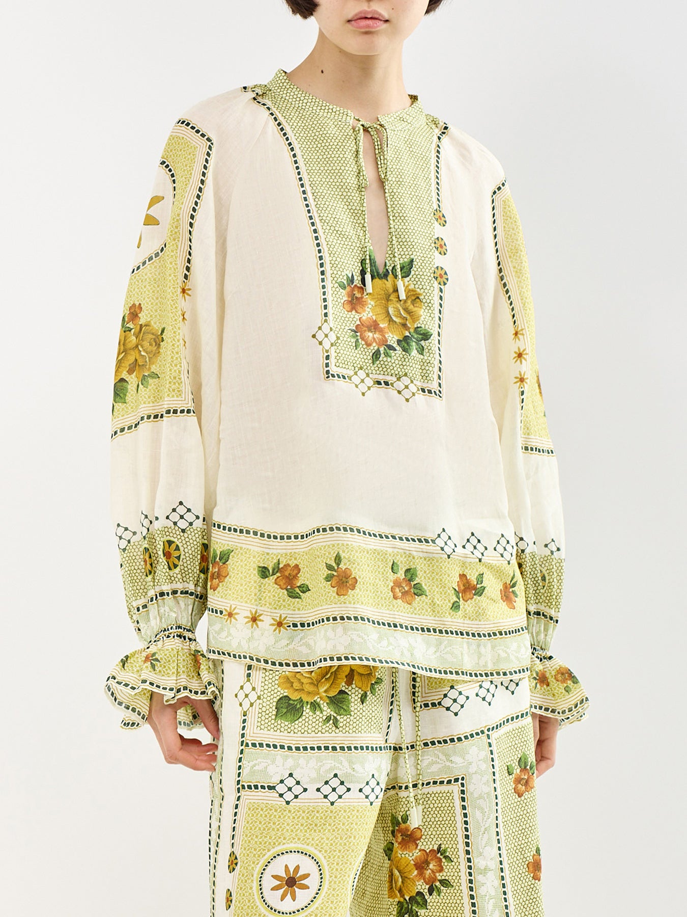 Dixie Blouse Green