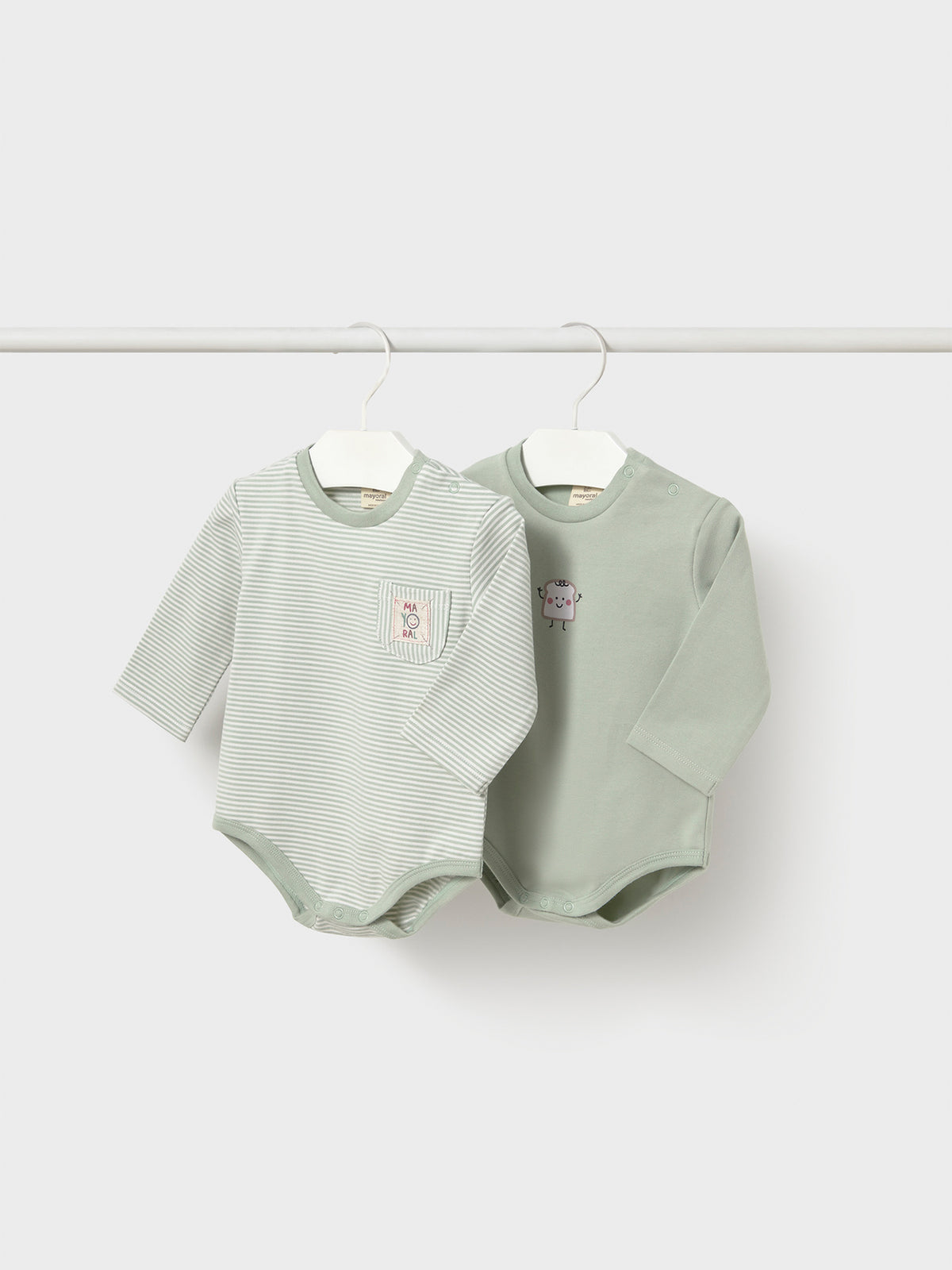 Baby 2 Piece Bodysuit Set Multi