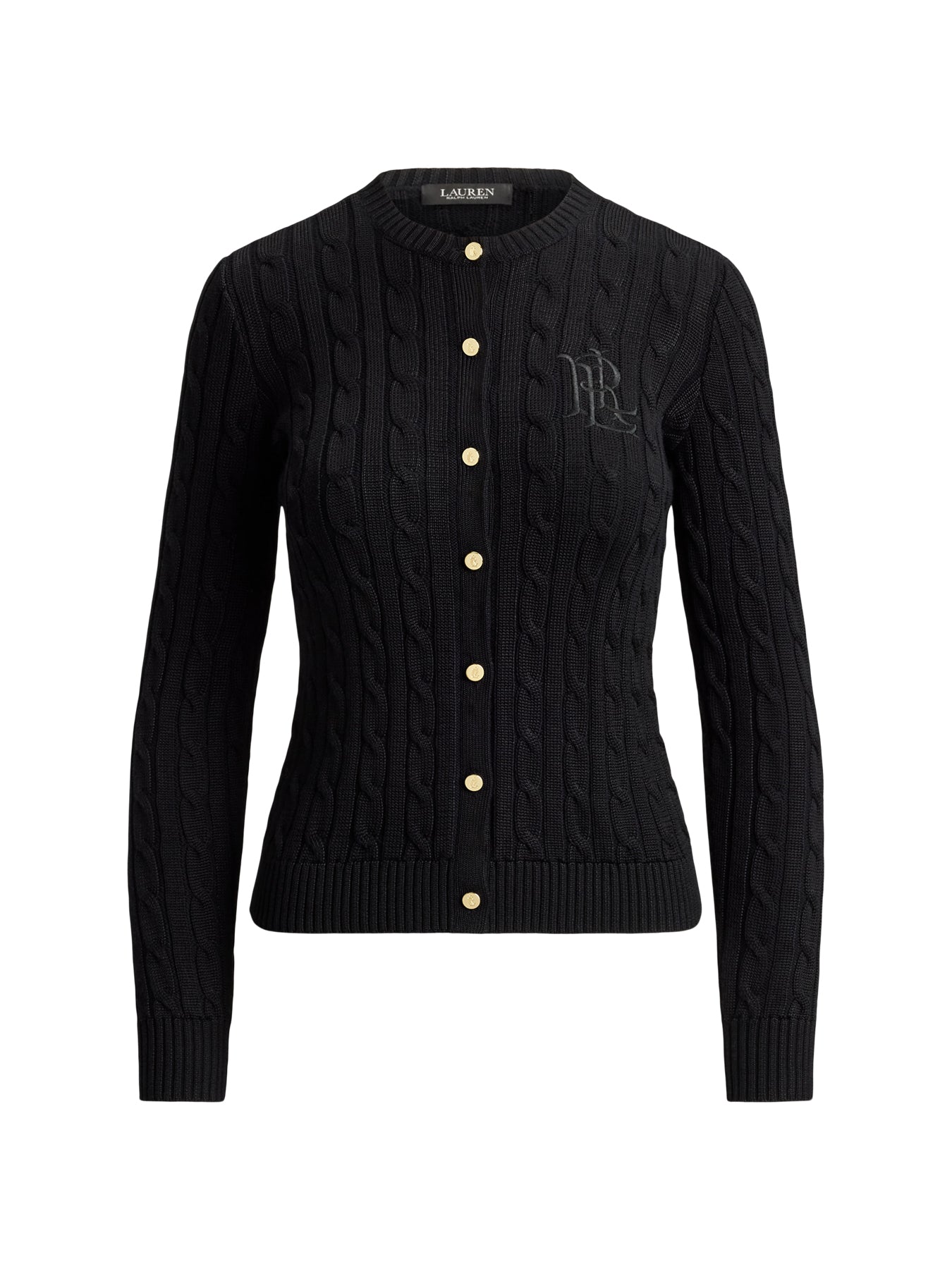 Ralhan Crew Neck Cardigan Black