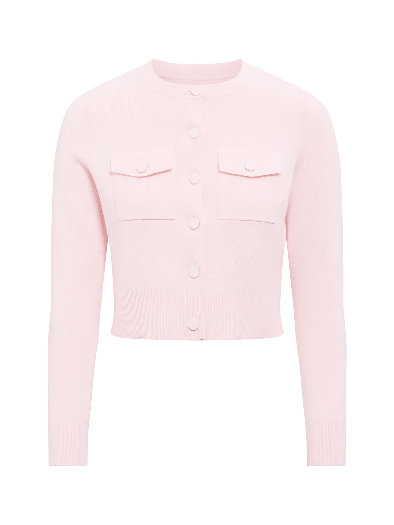 Aria Pocket Detail Cardigan Pink