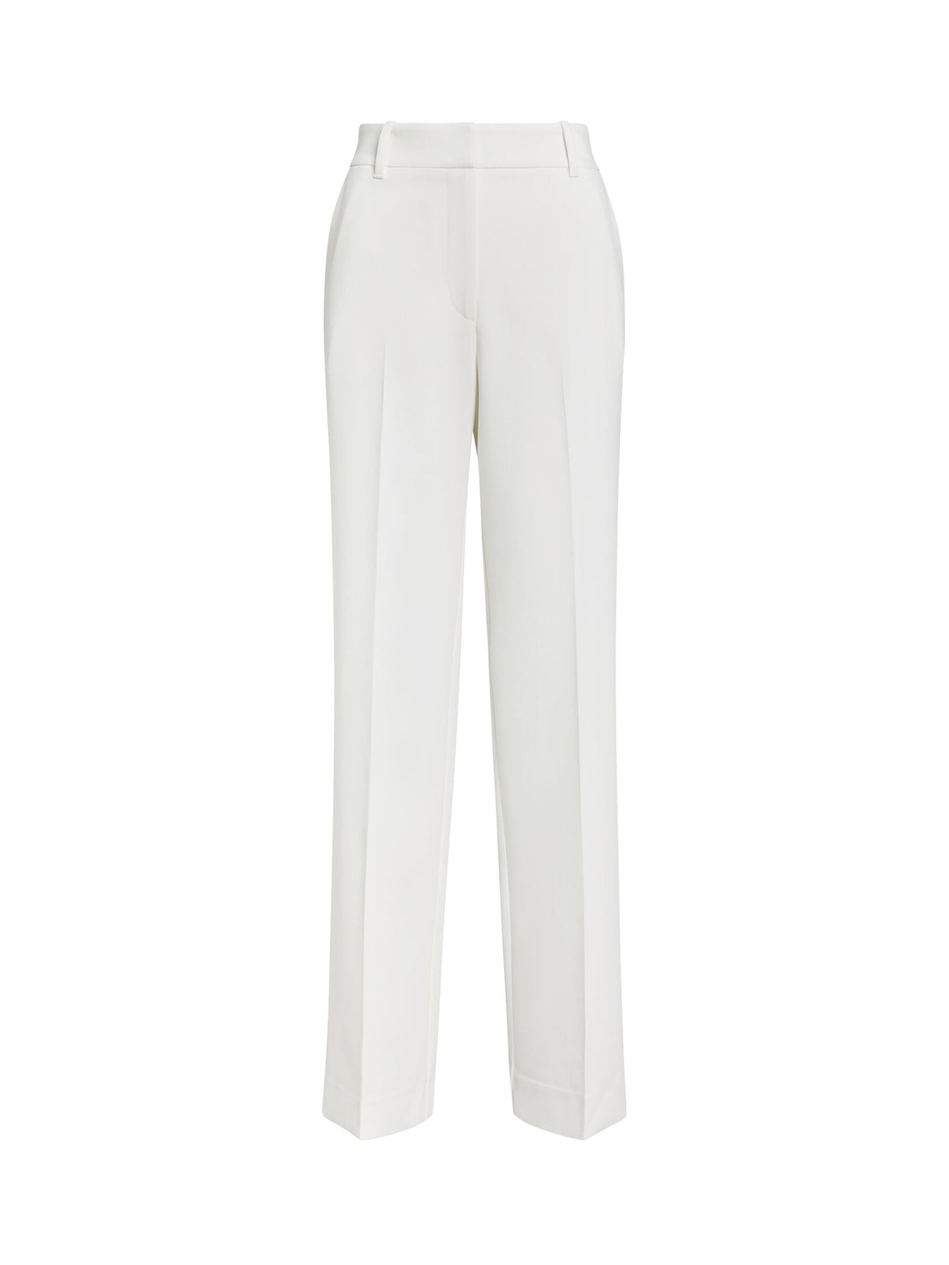 Ada Straight Leg Pants White