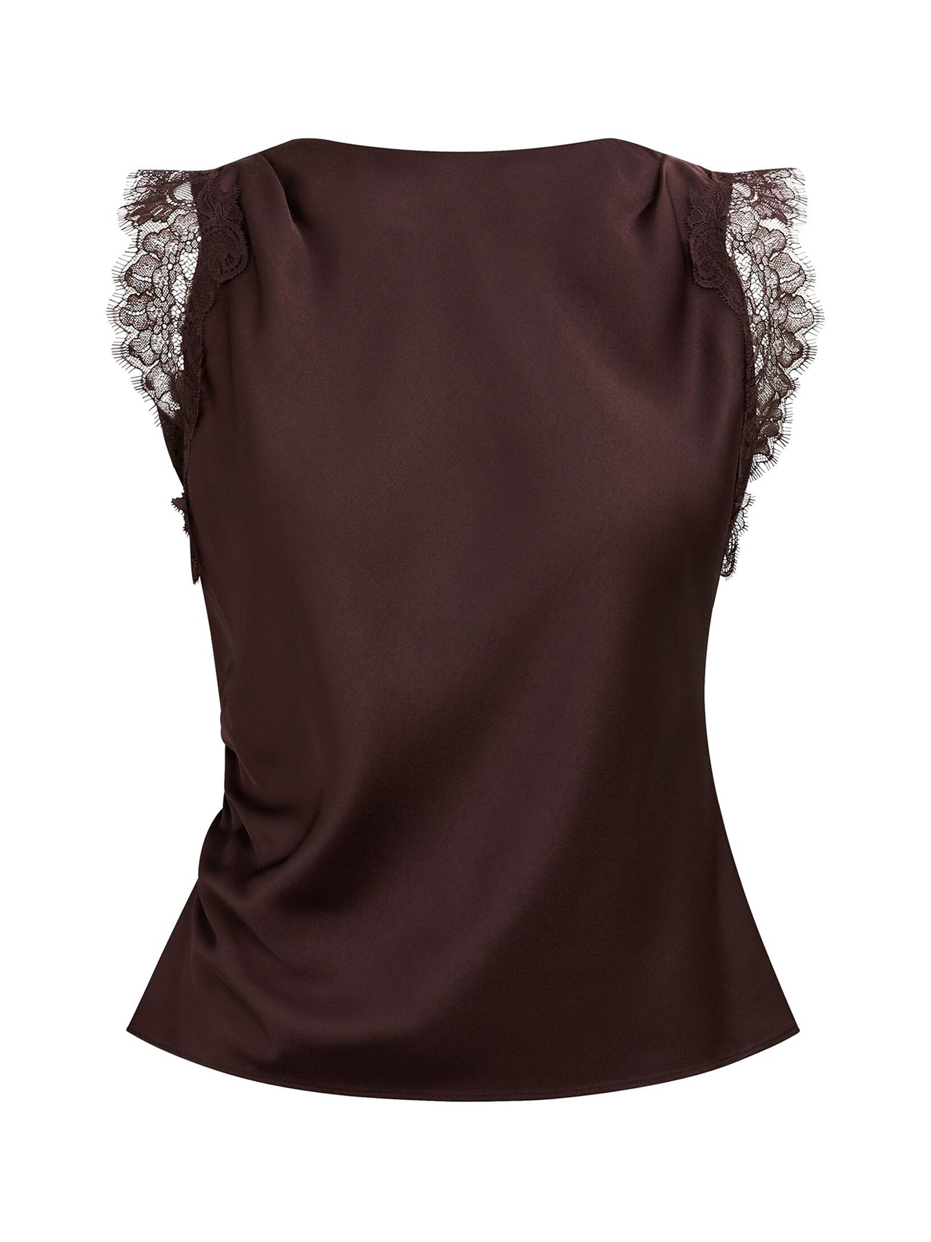 Enola Lace Top Brown