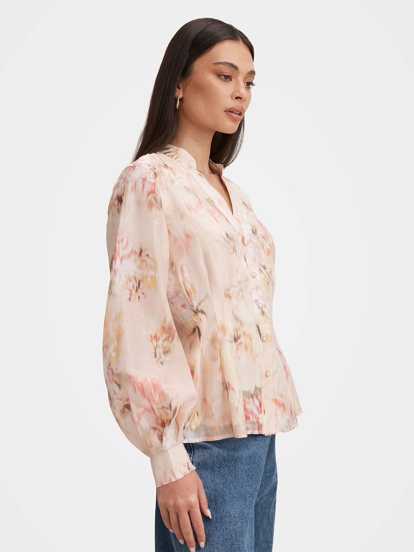 Indie Tuck Blouse Multi