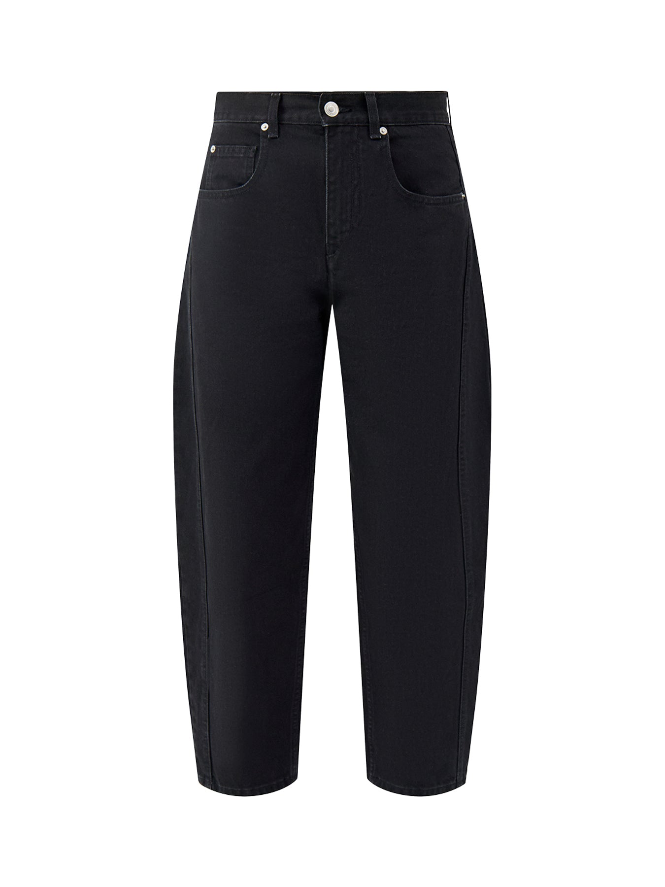Oriane-GZ Straight Jeans Black