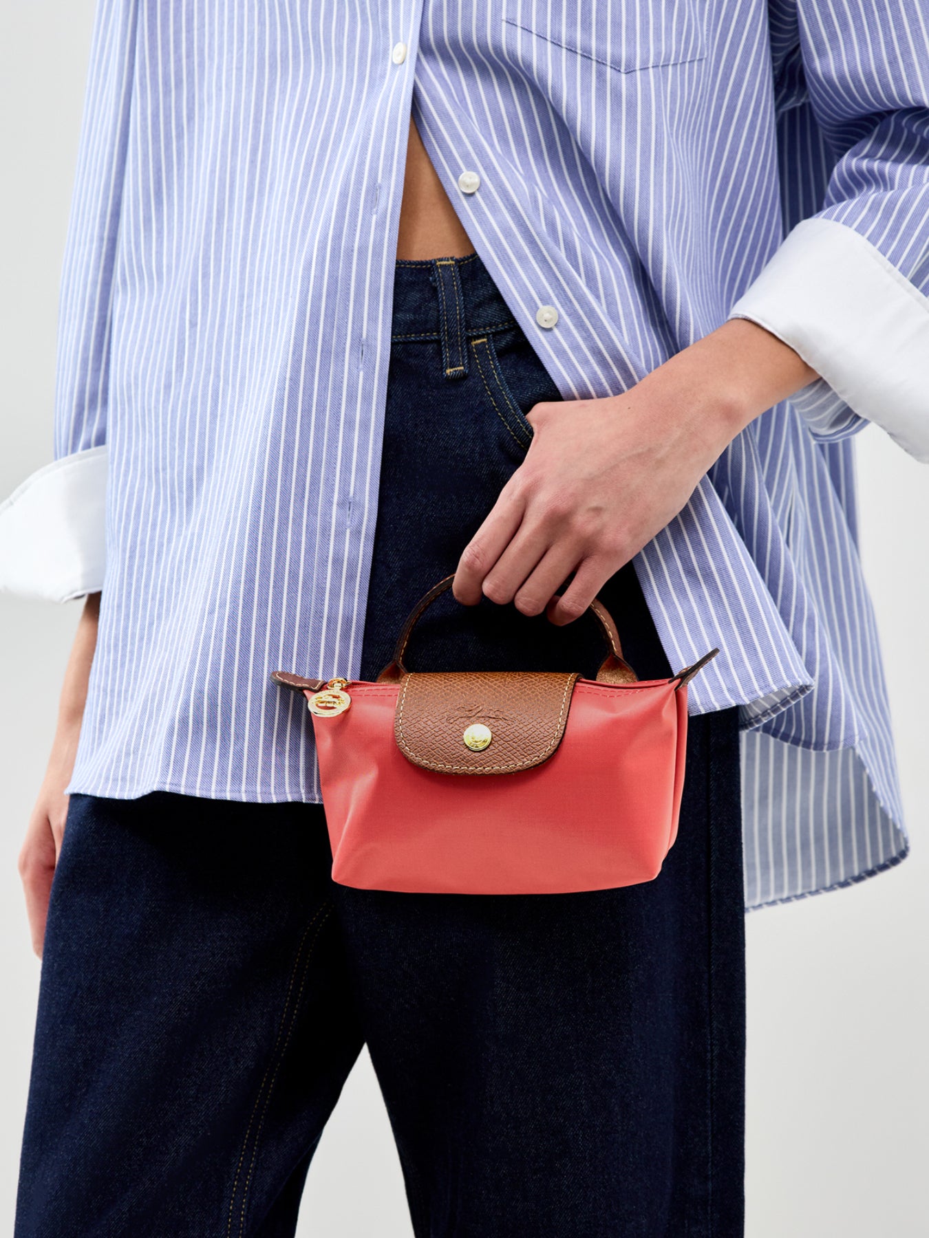 Le Pliage Original Pouch Strawberry