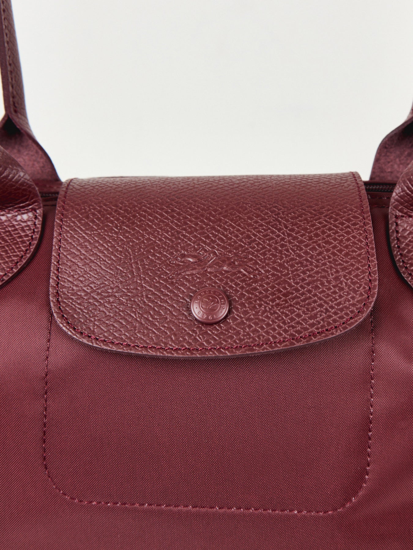 Le Pliage One Large Tote Bag Burgundy