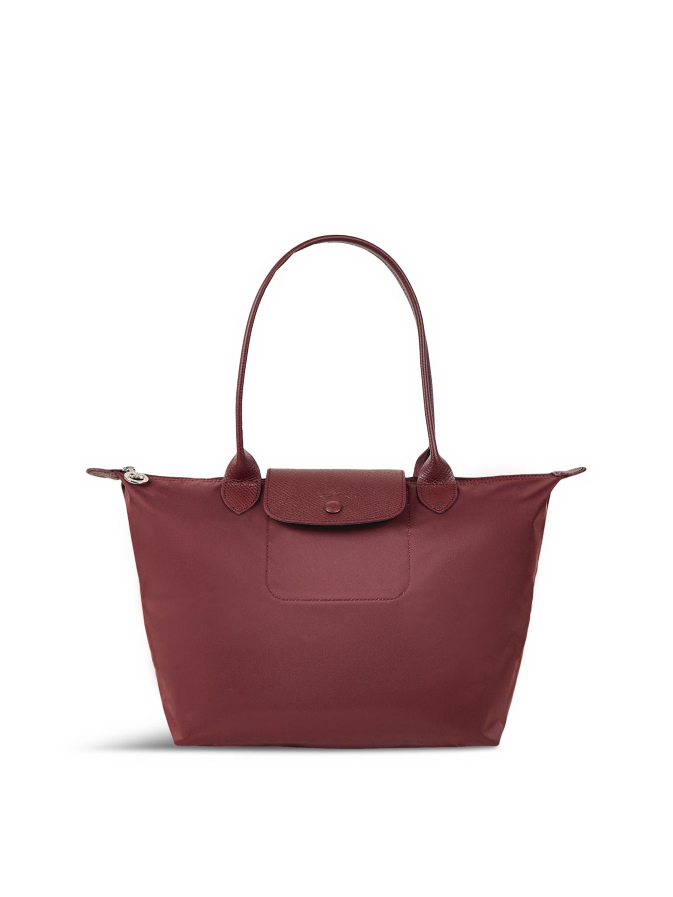 Le Pliage One Medium Tote Bag Burgundy