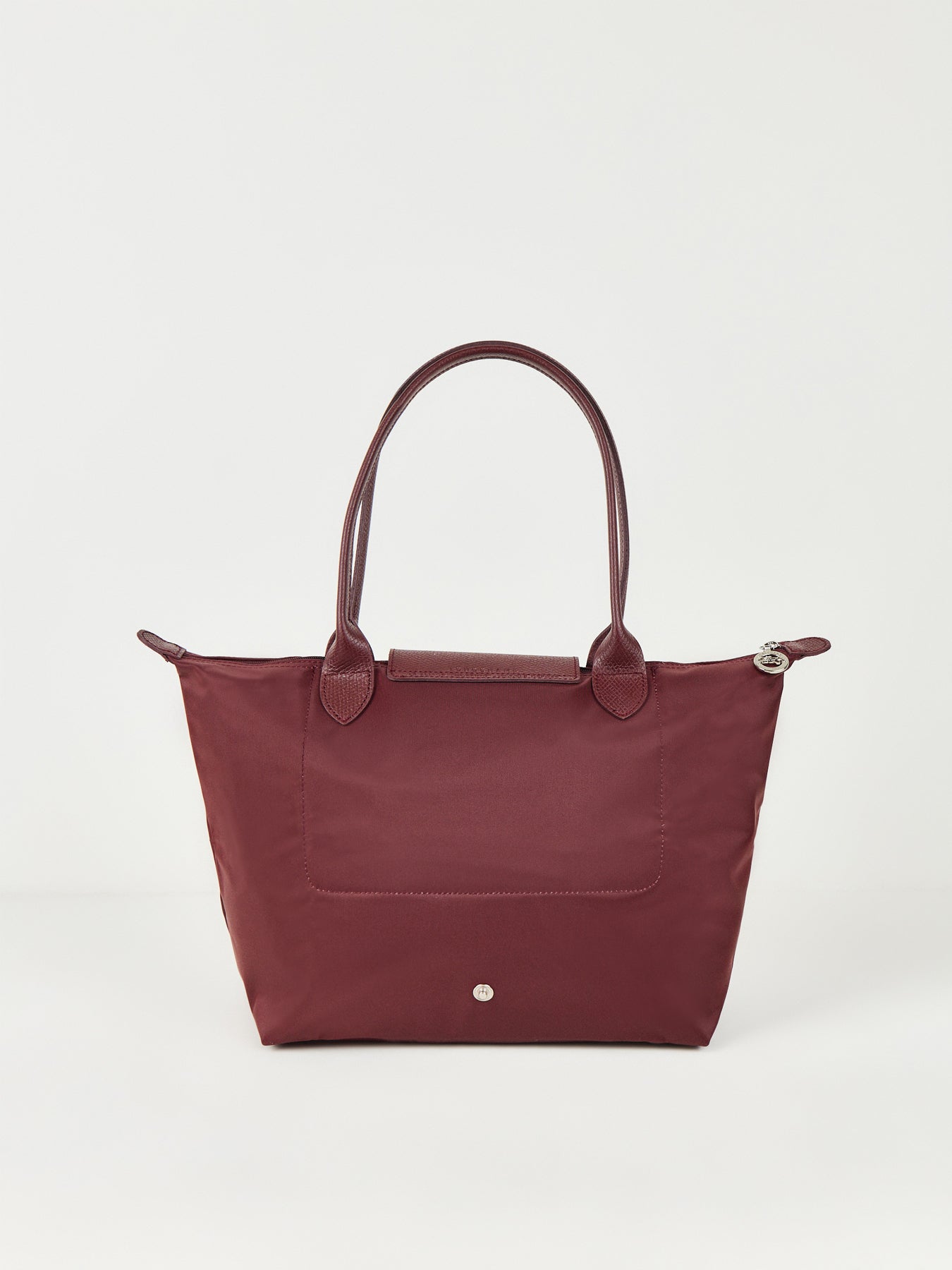 Le Pliage One Medium Tote Bag Burgundy