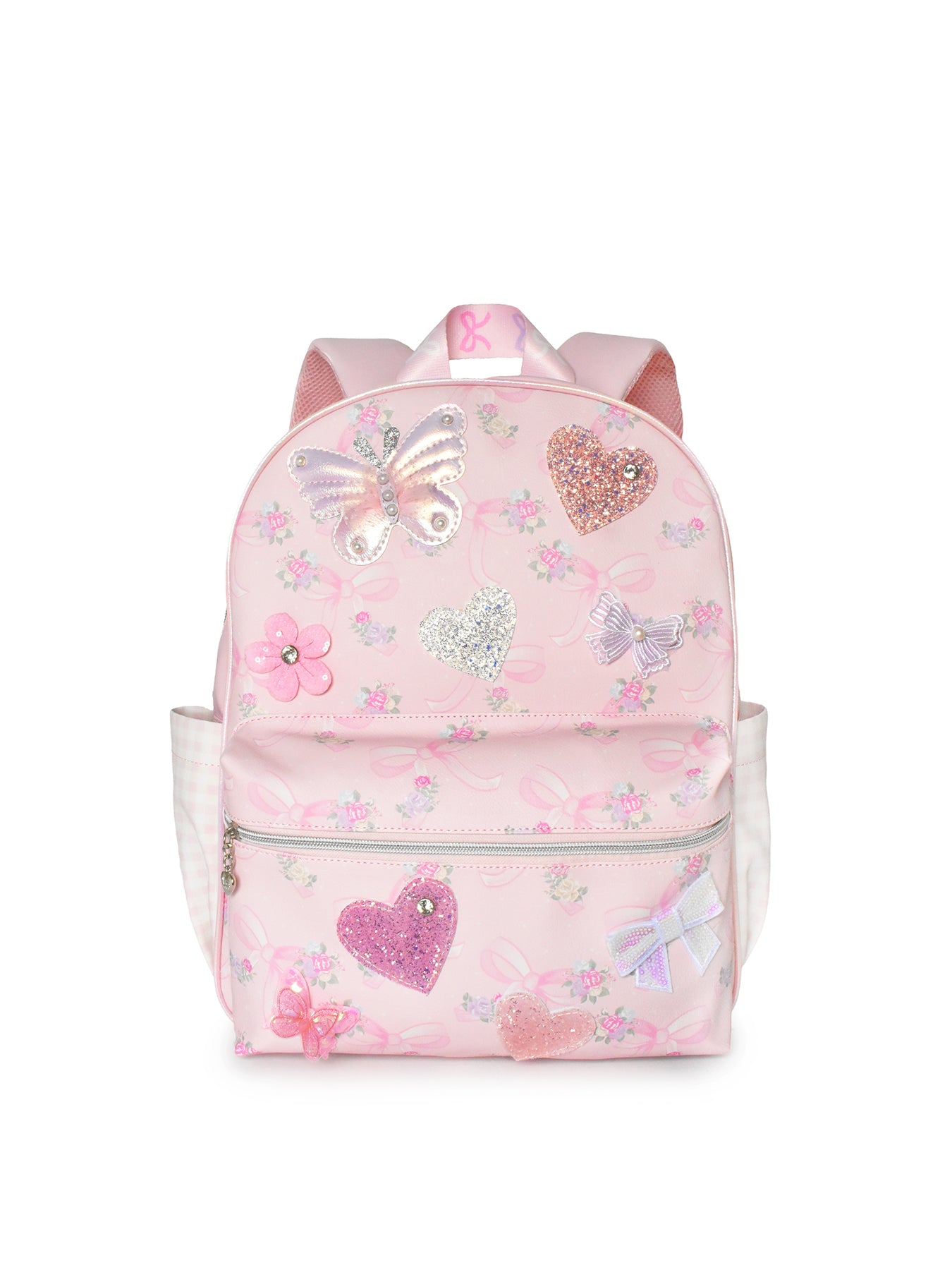 Kids' Butterfly Applique Large Backpack Pink