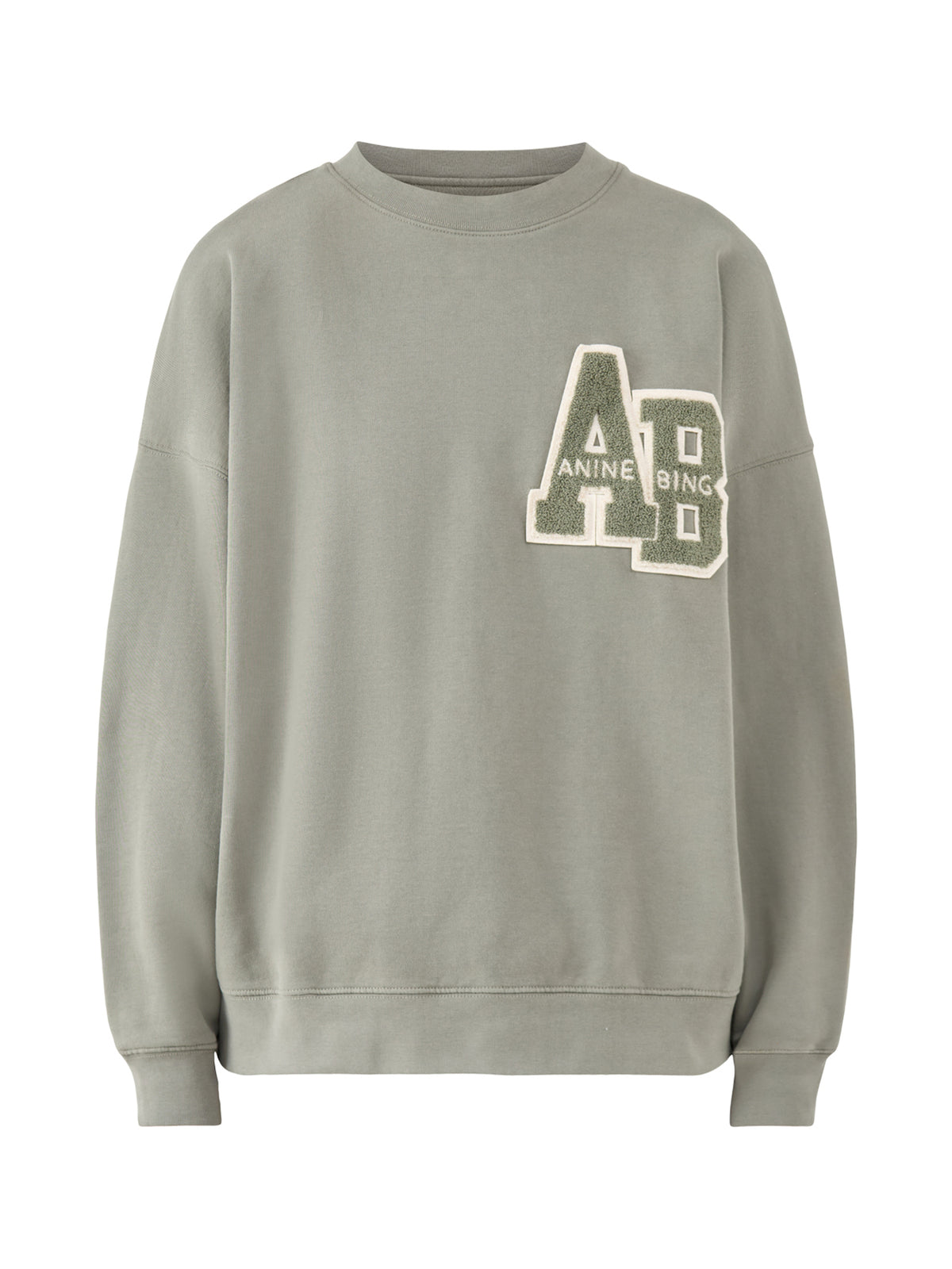 Miles Letterman Sweatshirt Desert Sage