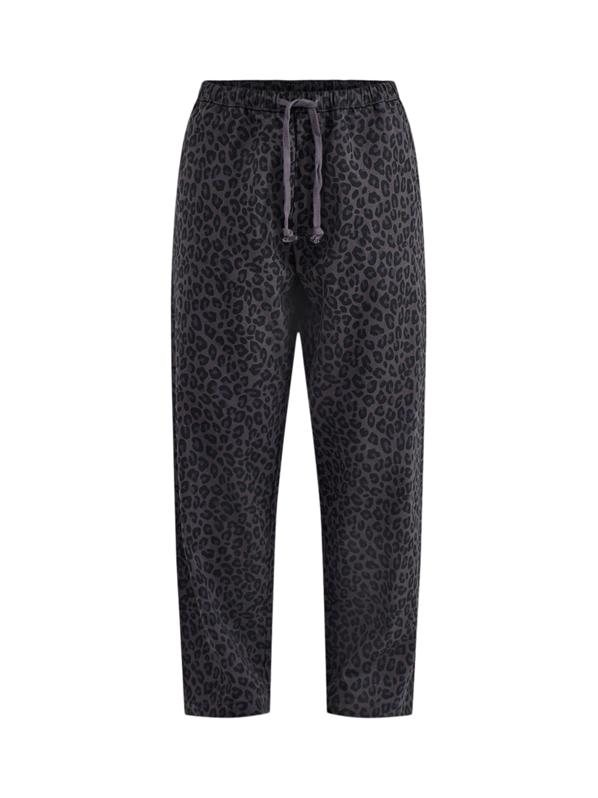 Organic Cotton Leopard Easy Chef Trousers