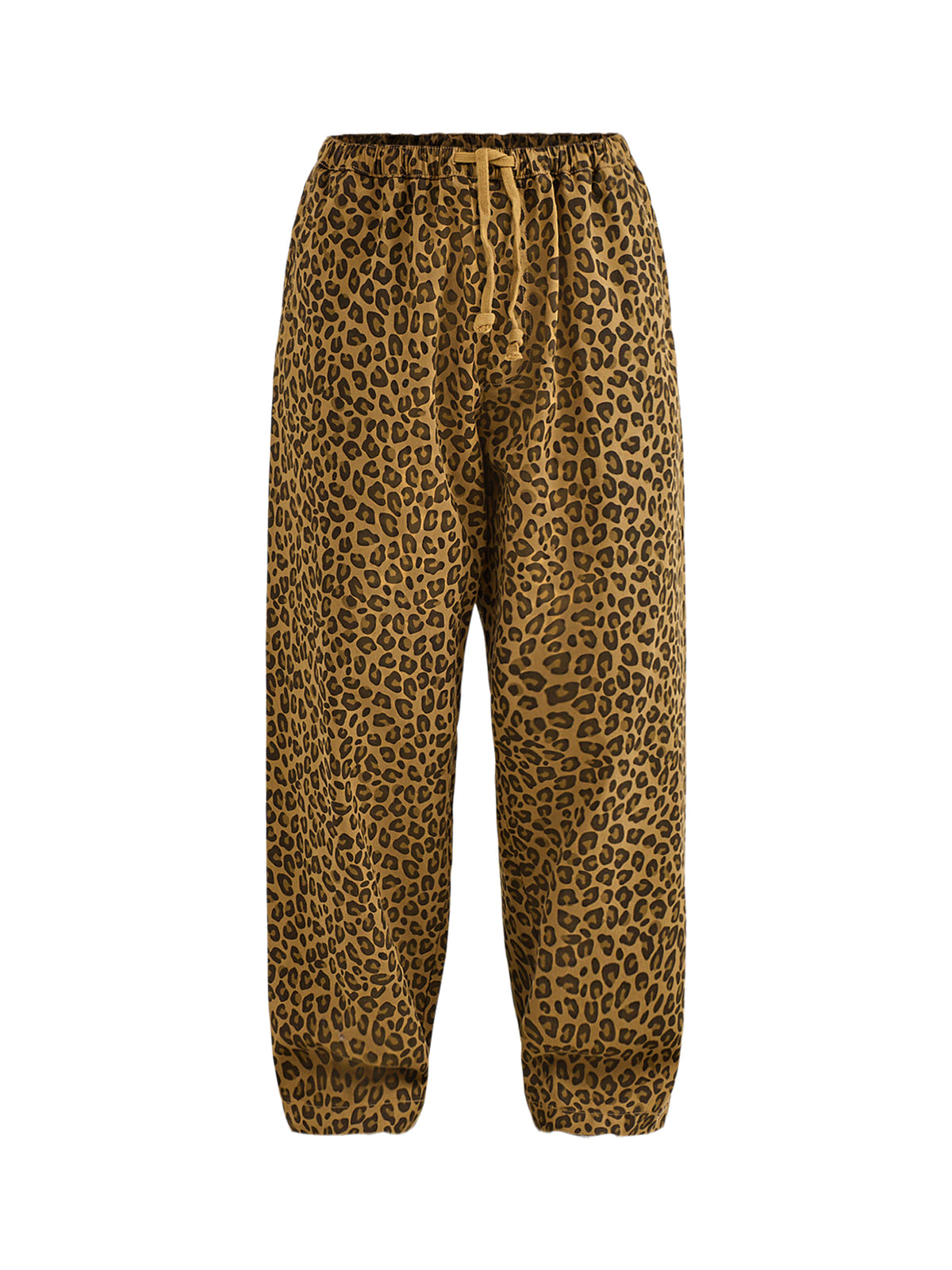 Organic Cotton Leopard Easy Chef Trousers