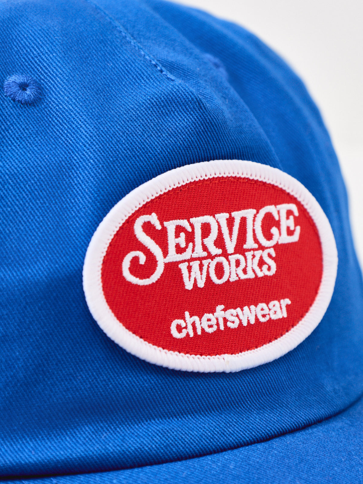 Organic Cotton Chefswear Cap - Blue